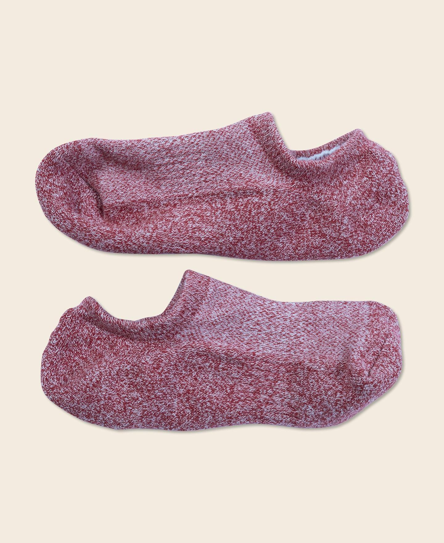 Colored Cotton No Show Socks - Embryo Product Image