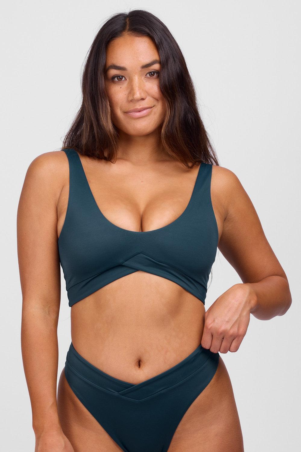 Cayla Bikini Top -  Black Female Product Image