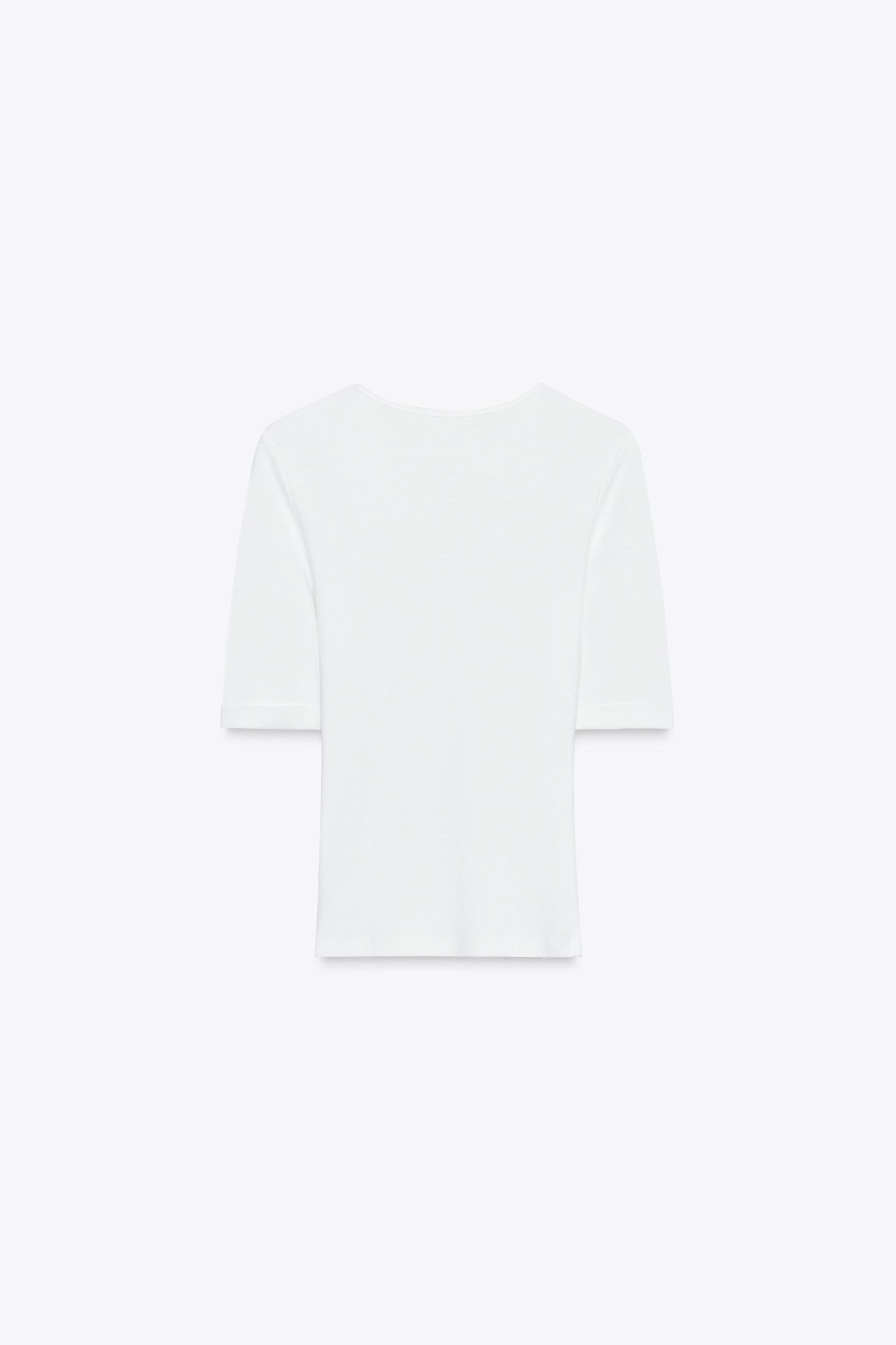 WASHED COTTON T-SHIRT Product Image