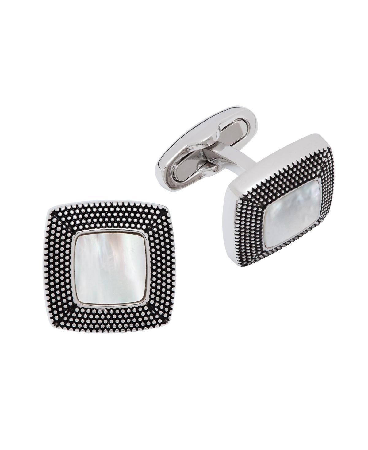 Mens Mother Of Pearl Cufflinks Product Image