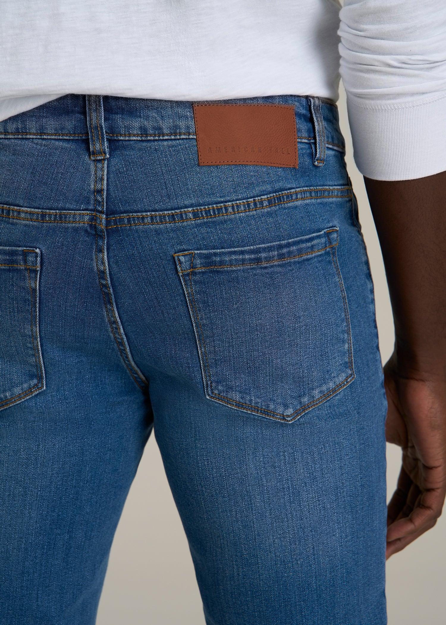 Carman TAPERED Jeans for Tall Men in Classic Mid Blue Male Product Image