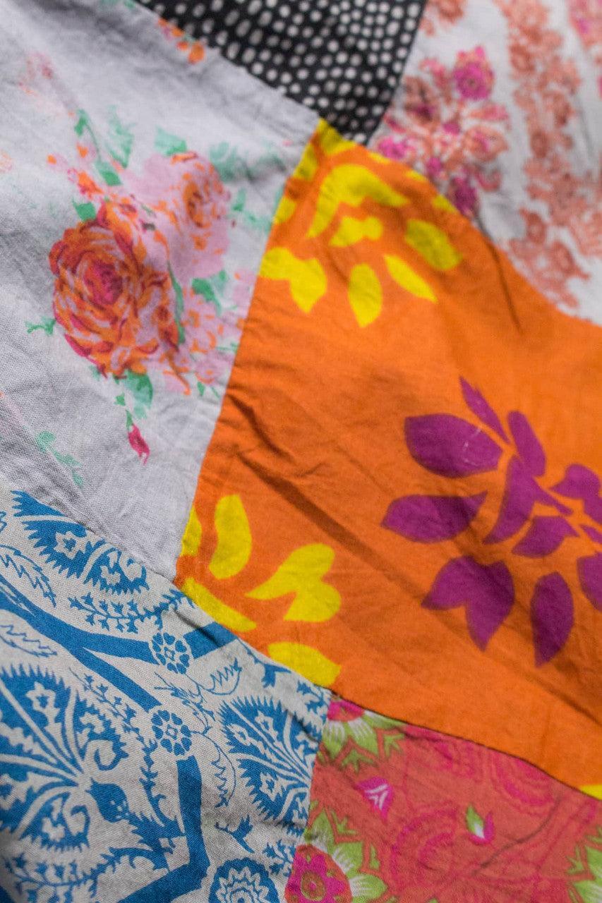 Assorted Patchwork Festival Skirt Product Image