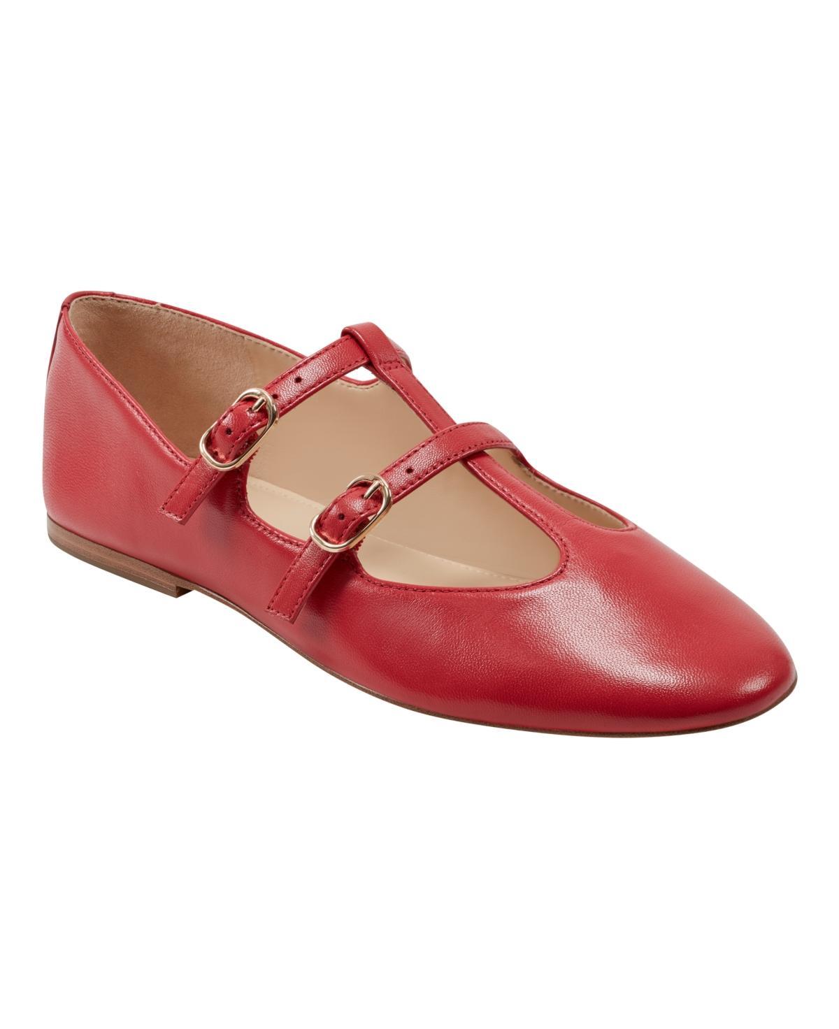 Marc Fisher Ltd Womens Evie Round Toe Dress Ballet Flats Product Image