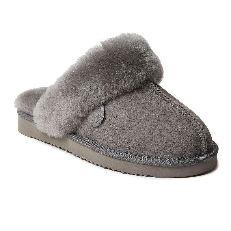 Fireside by Dearfoams Sydney Scuff Women's Slippers, Size: 6, Brown Product Image