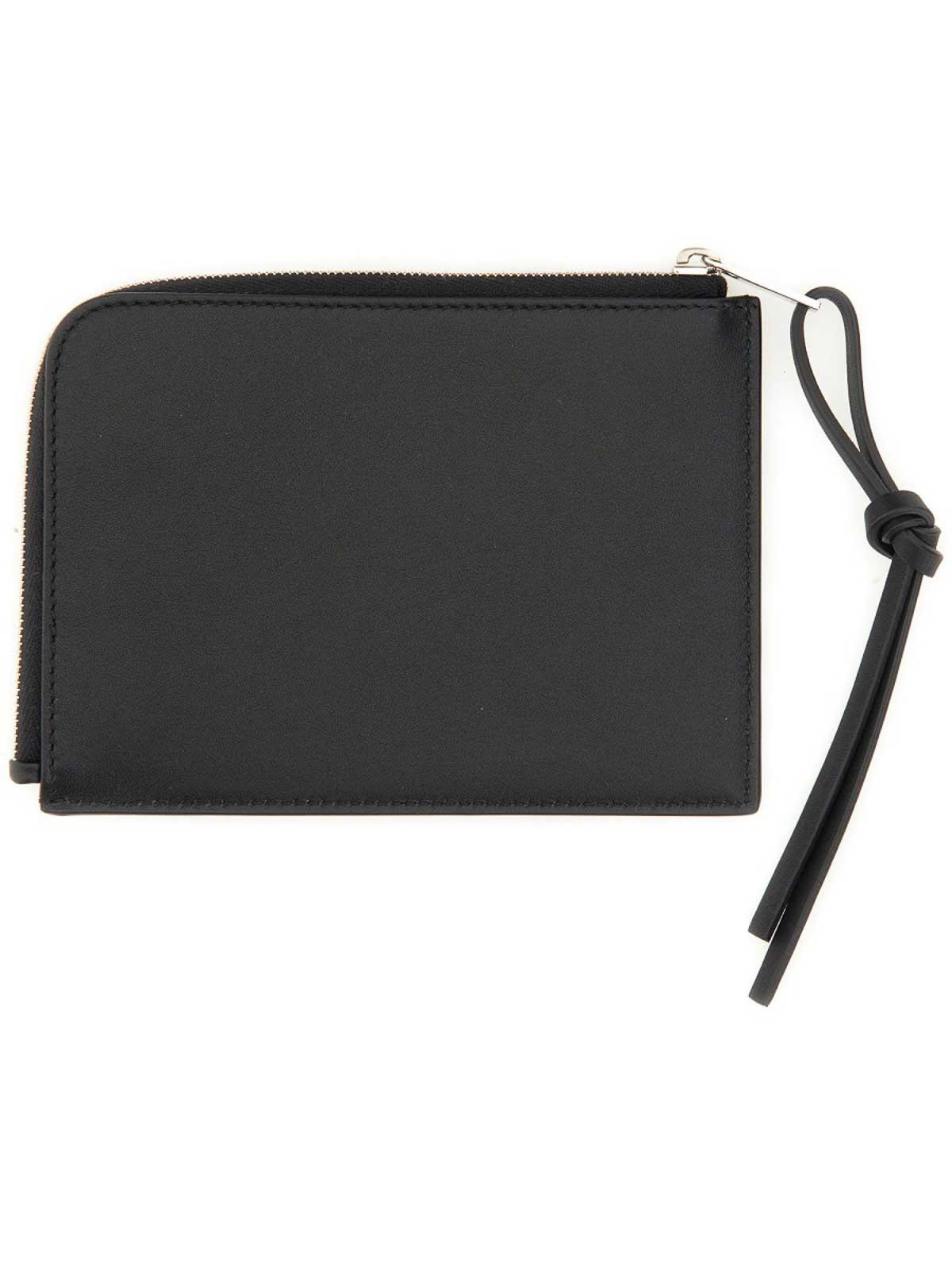 JIL SANDER Wallet With Logo In Black Product Image