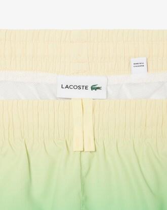 Short Ombré Print Swim Trunks Product Image