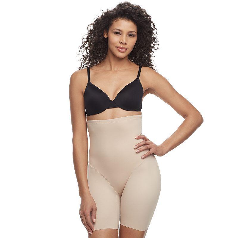 Naomi & Nicole® Firm Control Shapewear Luxe High Waist Thigh Slimmer 7089, Women's,  Product Image