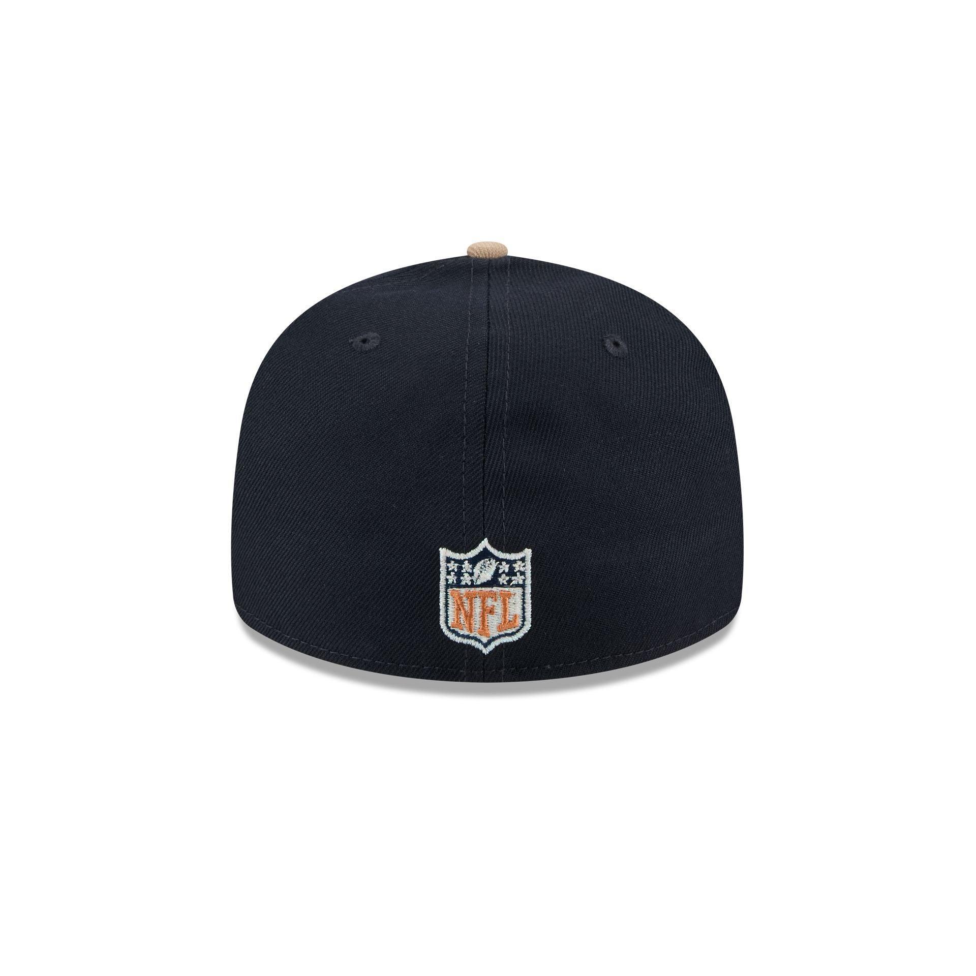 Seattle Seahawks Blue Ivory Low Profile 59FIFTY Fitted Hat Male Product Image