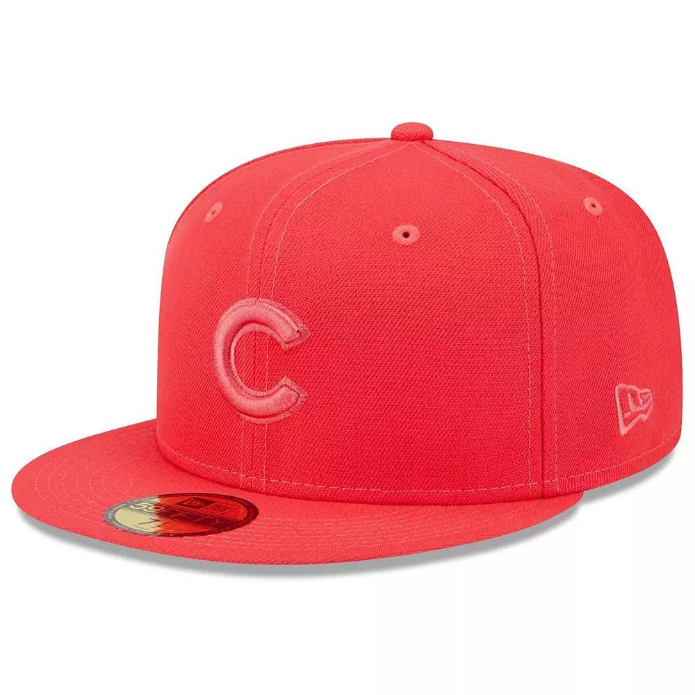 Men's New Era Red Chicago Cubs 2023 Spring Color Basic 59FIFTY Fitted Hat,  Product Image