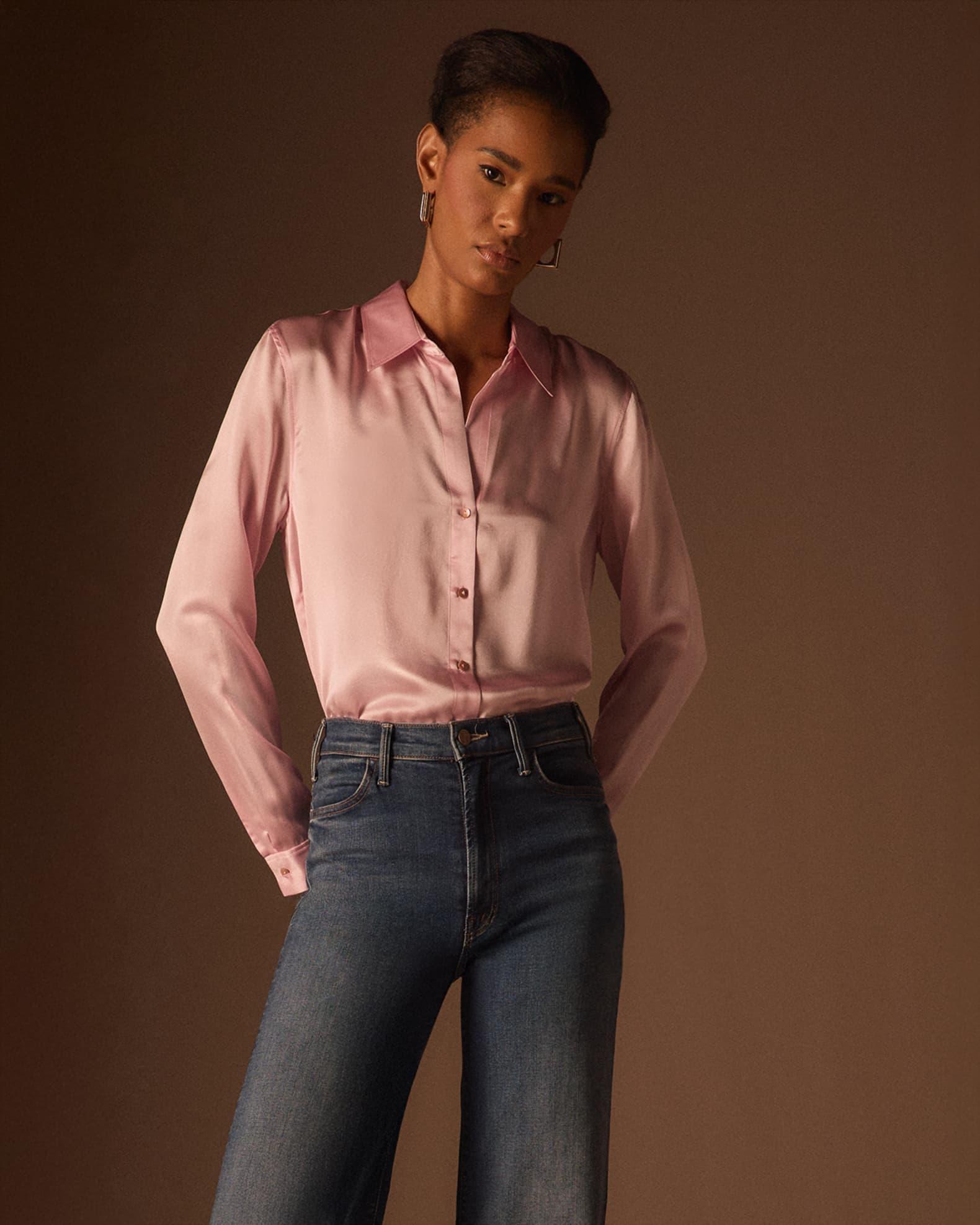 Tyler Long-Sleeve Blouse Product Image