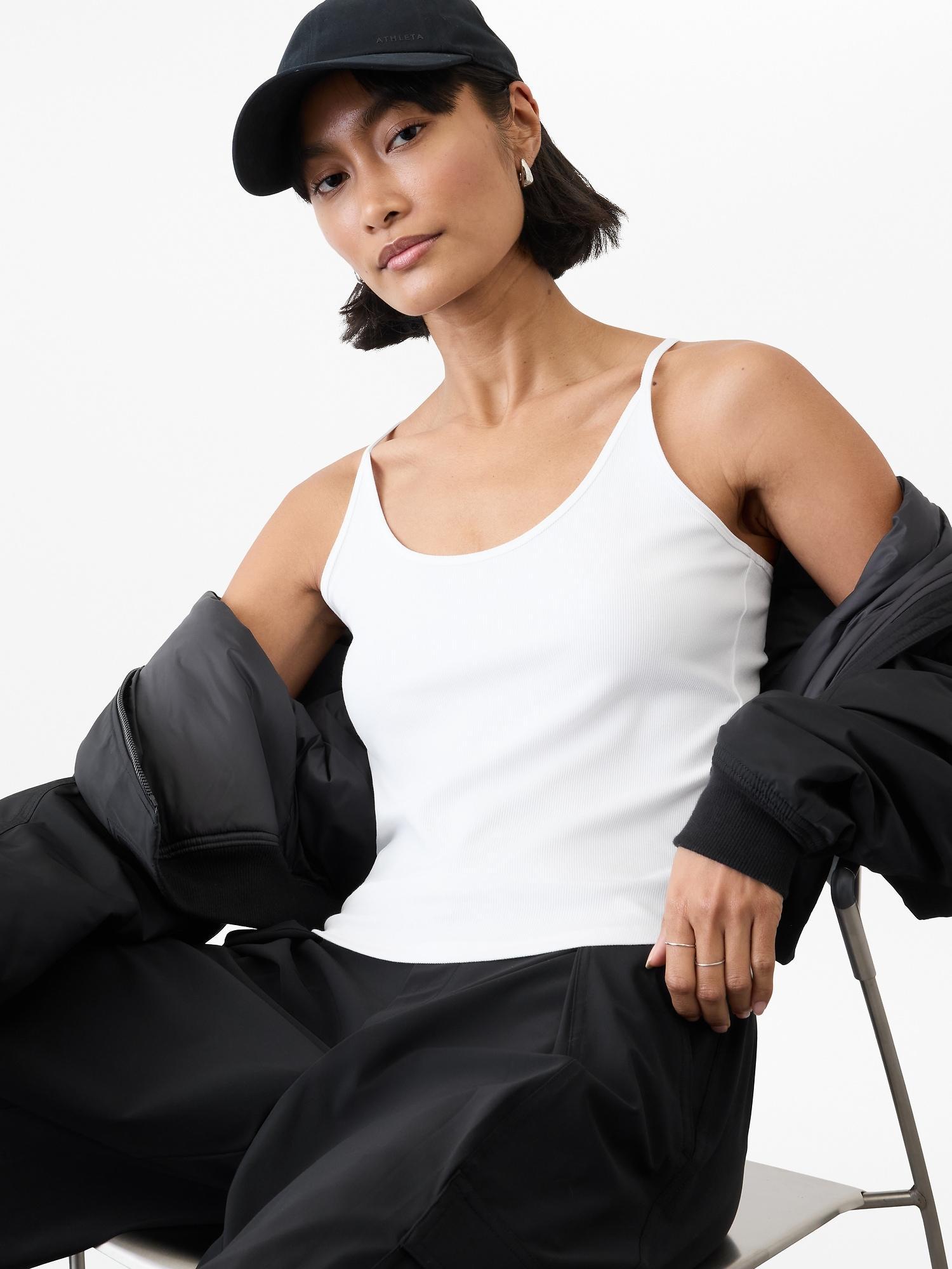 Signature Rib Thin Strap Tank Product Image