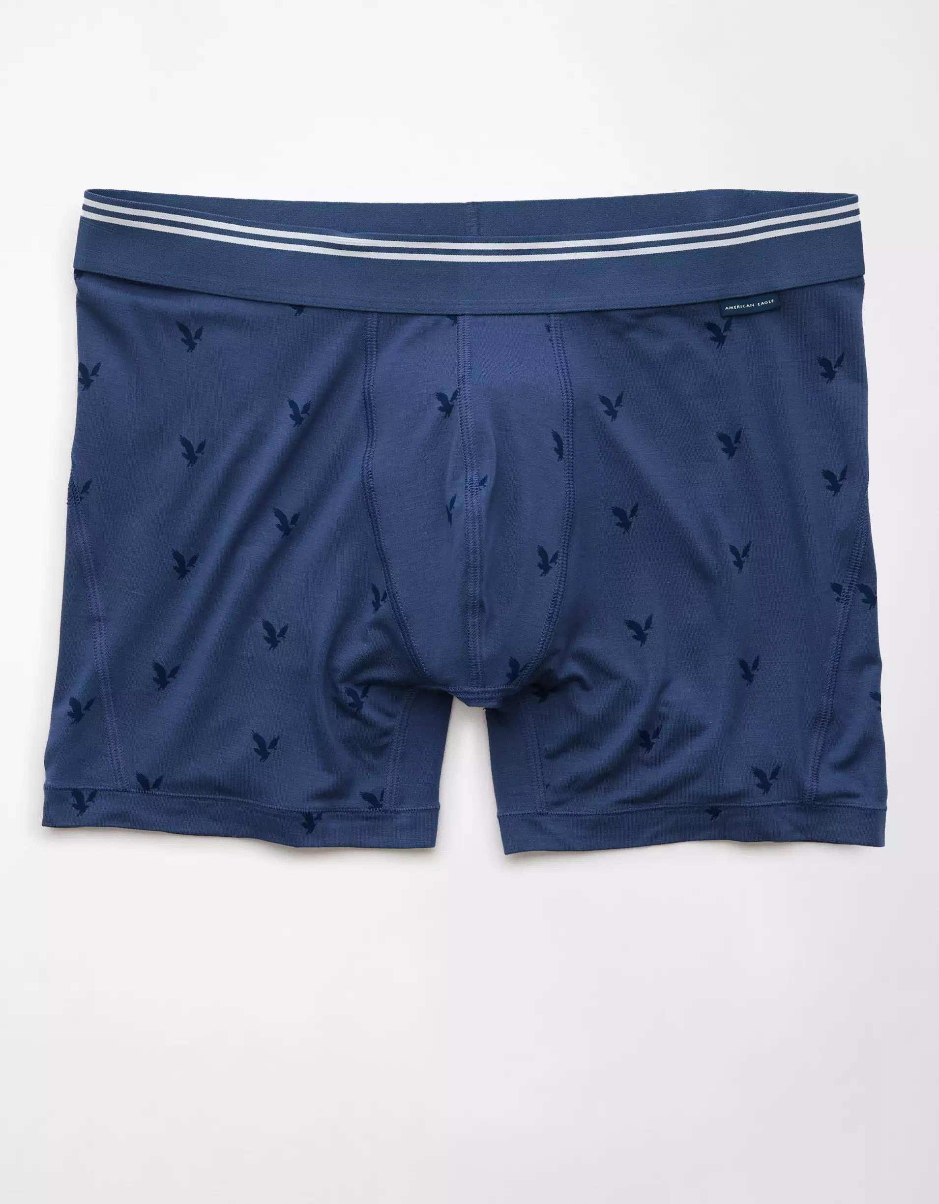 AEO Men's Tiny Eagles 4.5" Ultra Soft Boxer Brief Product Image