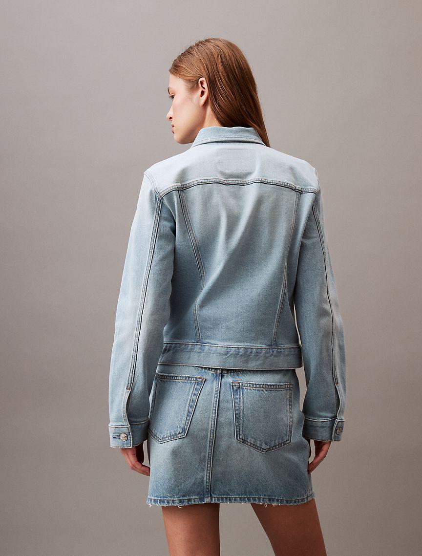 Classic Denim Trucker Jacket Product Image