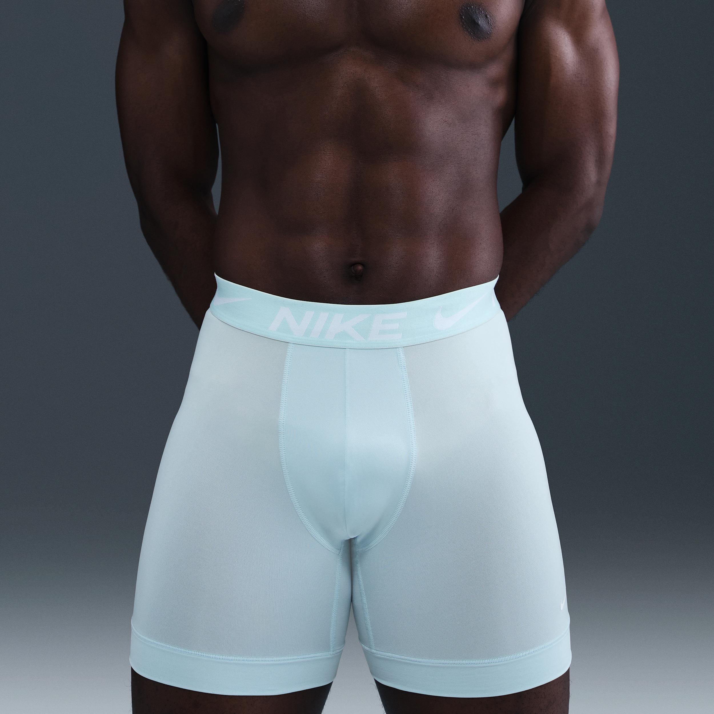 Nike Mens Essential Micro Dri-FIT Boxer Briefs (3-Pack) | KE1157-456 Product Image