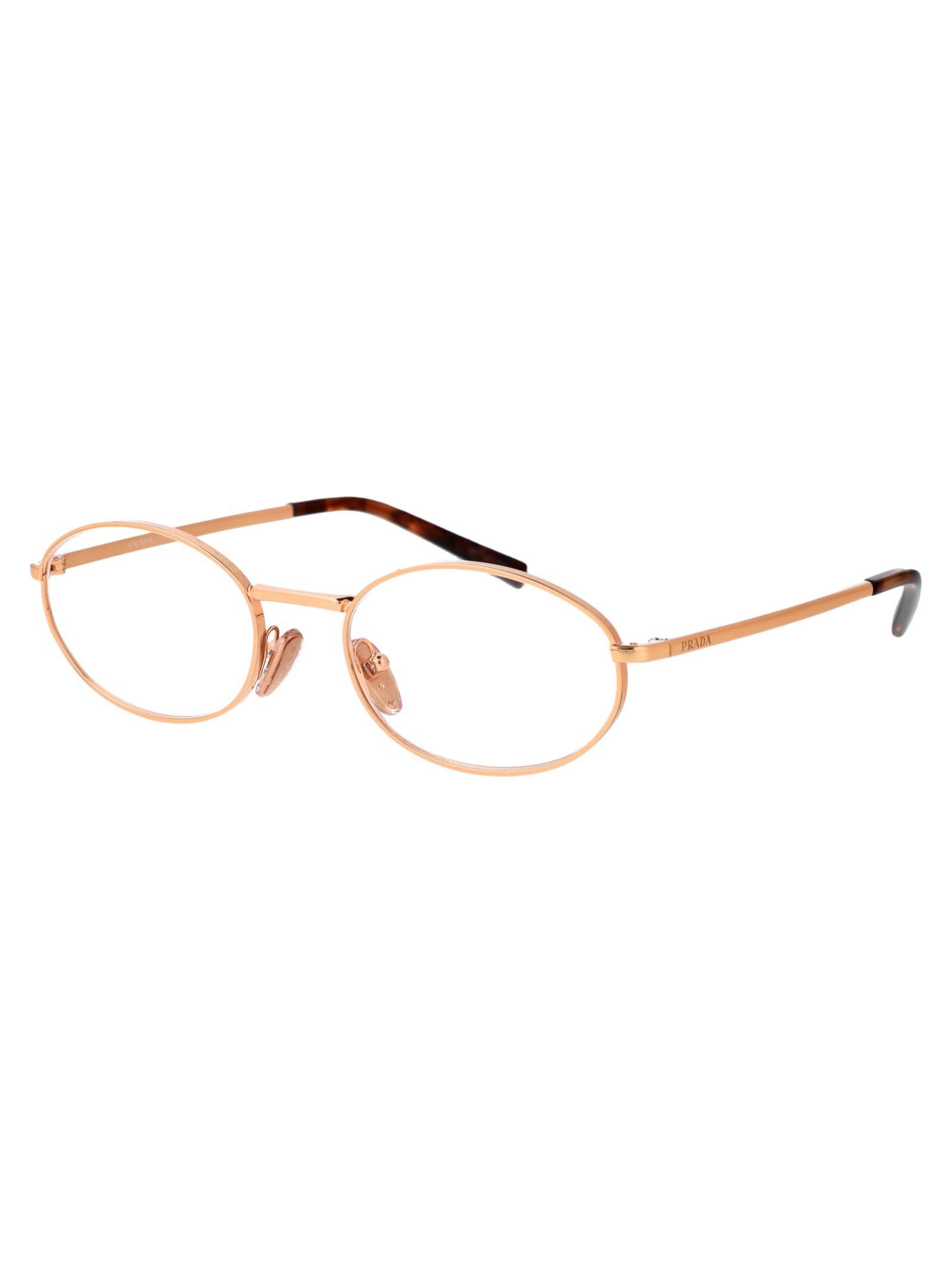 PRADA Eyewear In Zvf1o1 Rose Gold Product Image