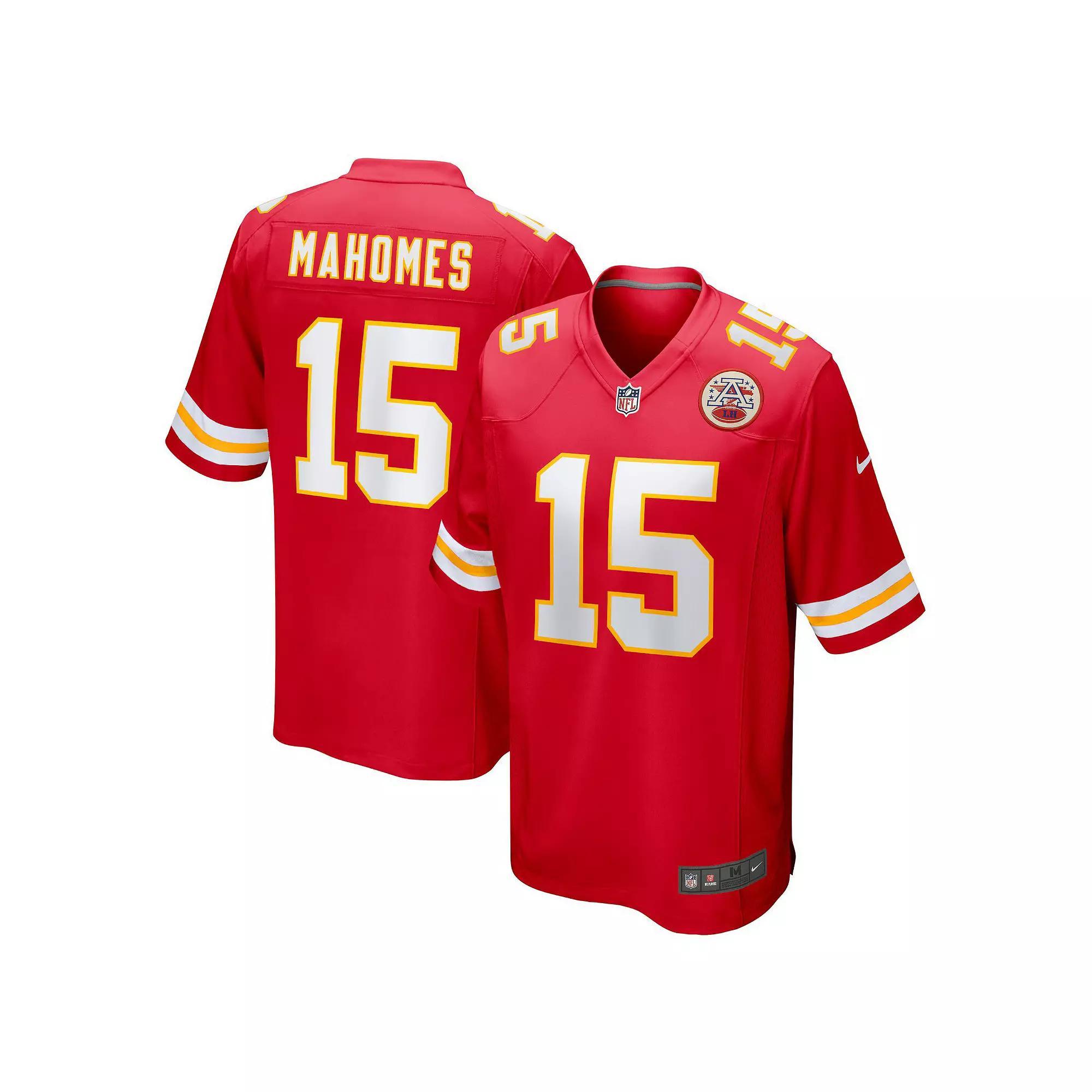 Men's Nike Patrick Mahomes Red Kansas City Chiefs Game Jersey, Size: XL Product Image