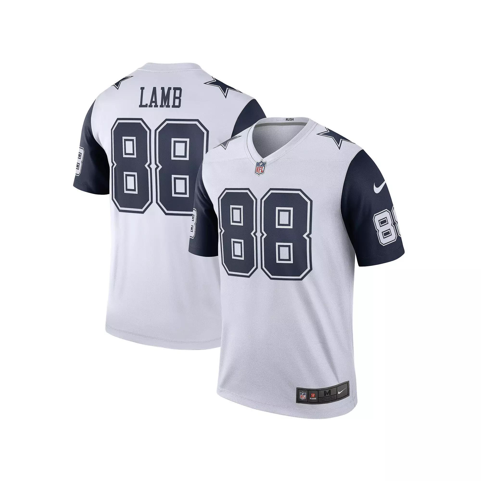 Men's Nike CeeDee Lamb White Dallas Cowboys 2nd Alternate Legend Jersey, Size: XL Product Image