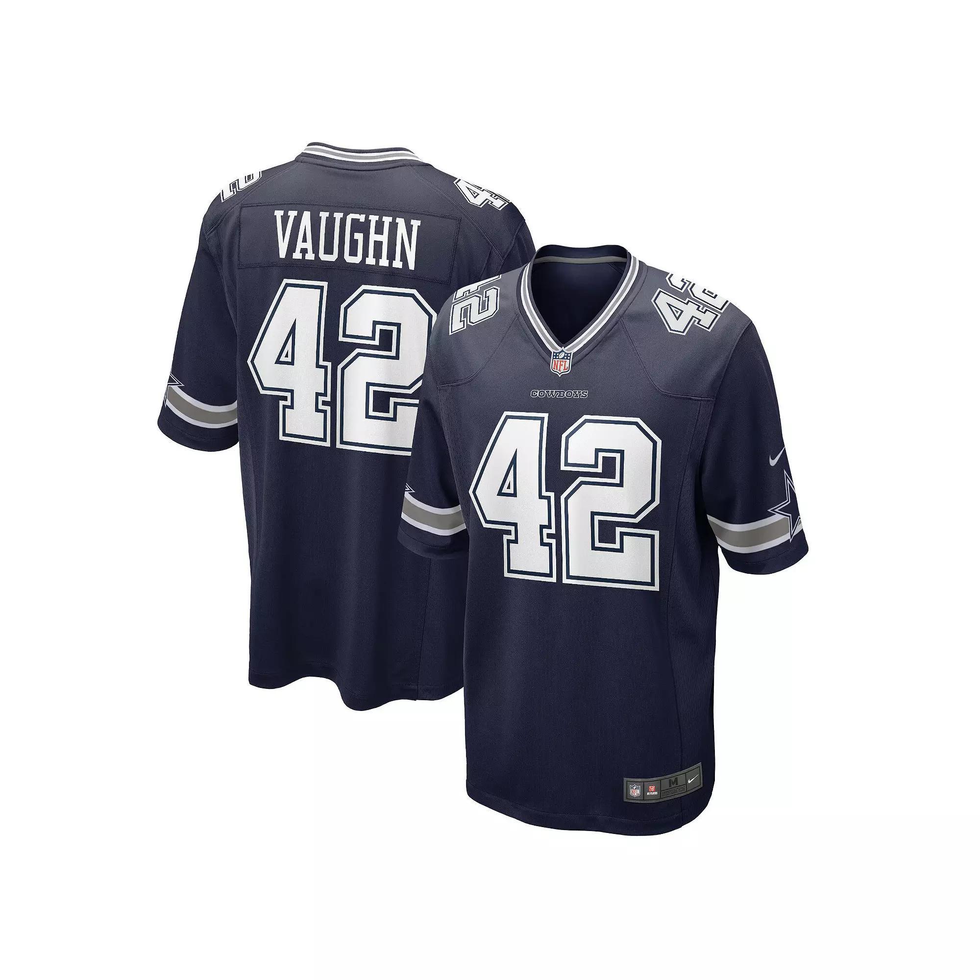 Men's Nike Deuce Vaughn Navy Dallas Cowboys Game Jersey,  Product Image