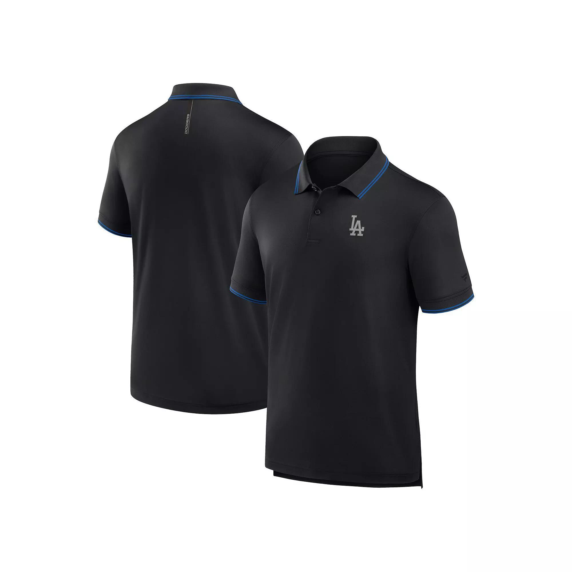 Men's Fanatics Navy New York Yankees Front Office Move Mono Pique Polo,  Product Image