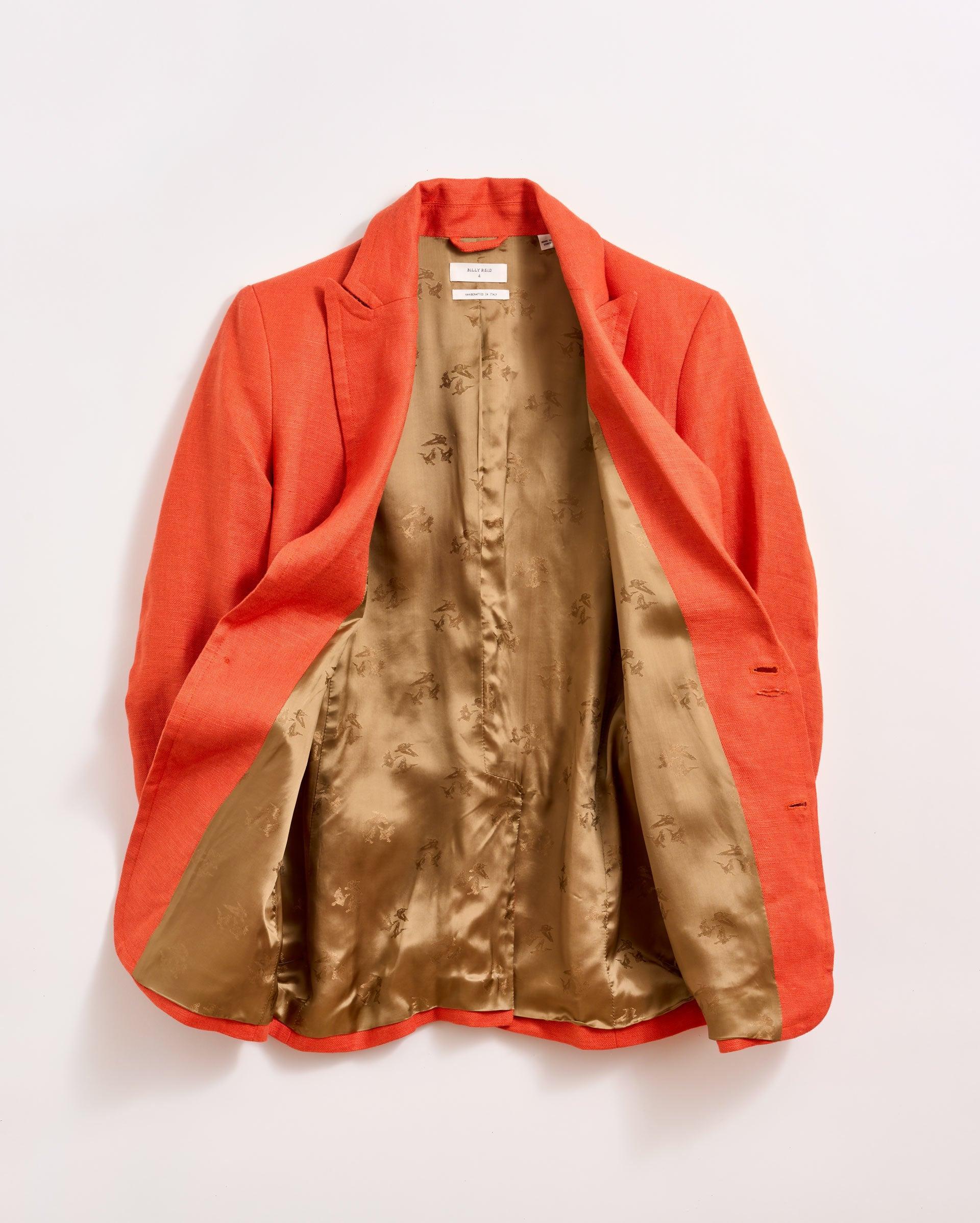 Linen Two Button Blazer -  Product Image