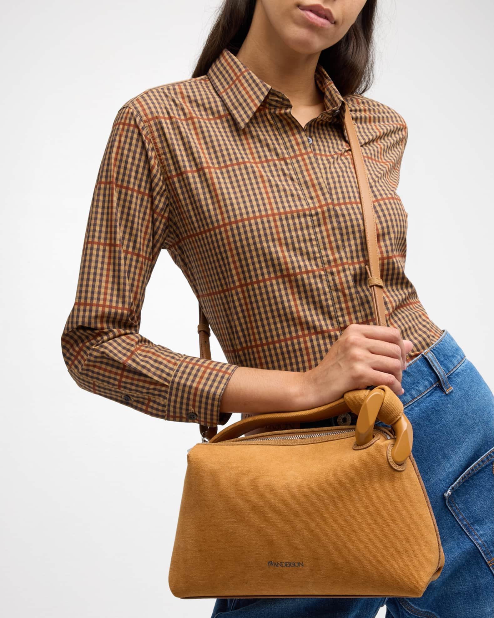 Corner Canvas Top-Handle Bag Product Image