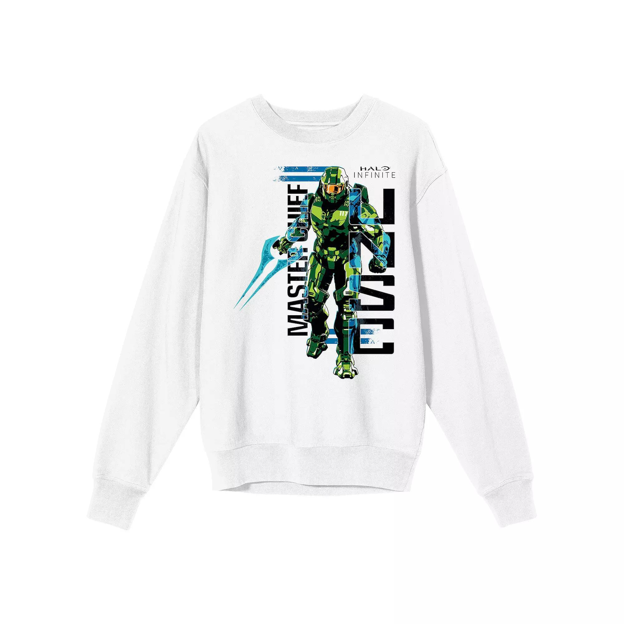 Men's Halo Infinite Master Chief Graphic Sweatshirt,  Product Image