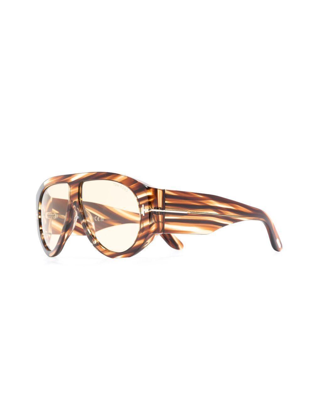 tortoiseshell-effect sunglasses  Product Image