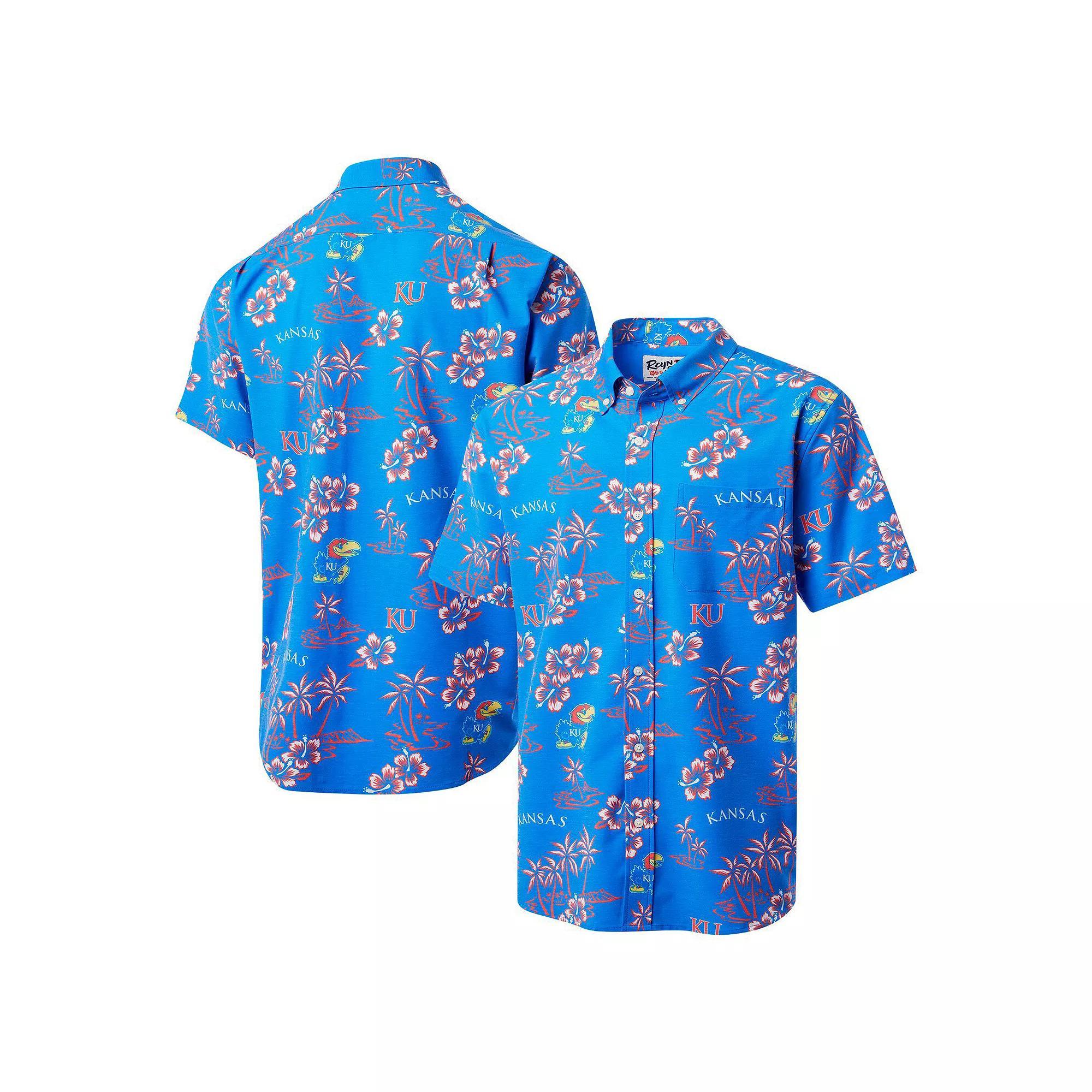 Mens Reyn Spooner Kansas Jayhawks Classic Button-Up Shirt Product Image