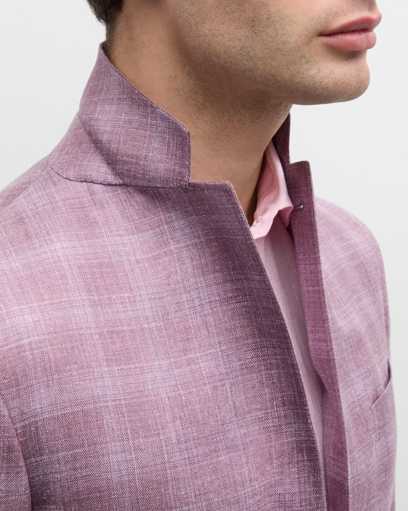 Men's Tonal Plaid Sport Coat Product Image