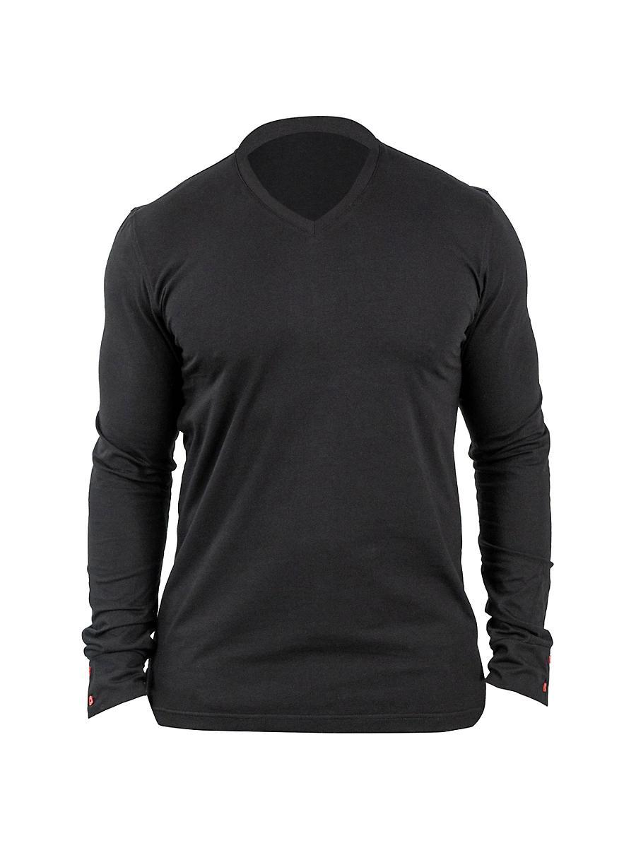 Mens V-Neck Edison T-Shirt Product Image