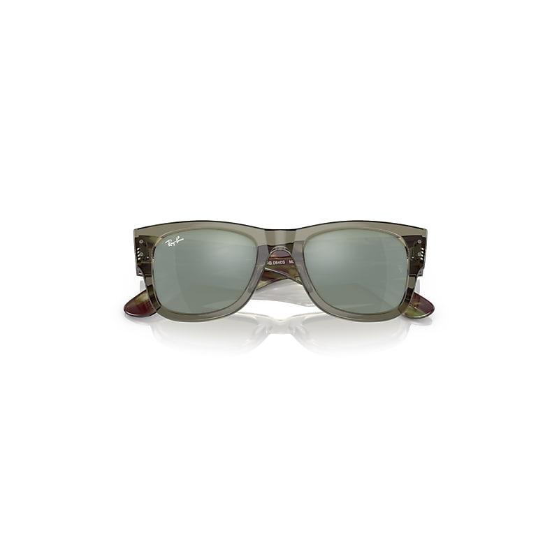 Ray-Ban Mega Wayfarer Sunglasses Frame Red Lenses Product Image