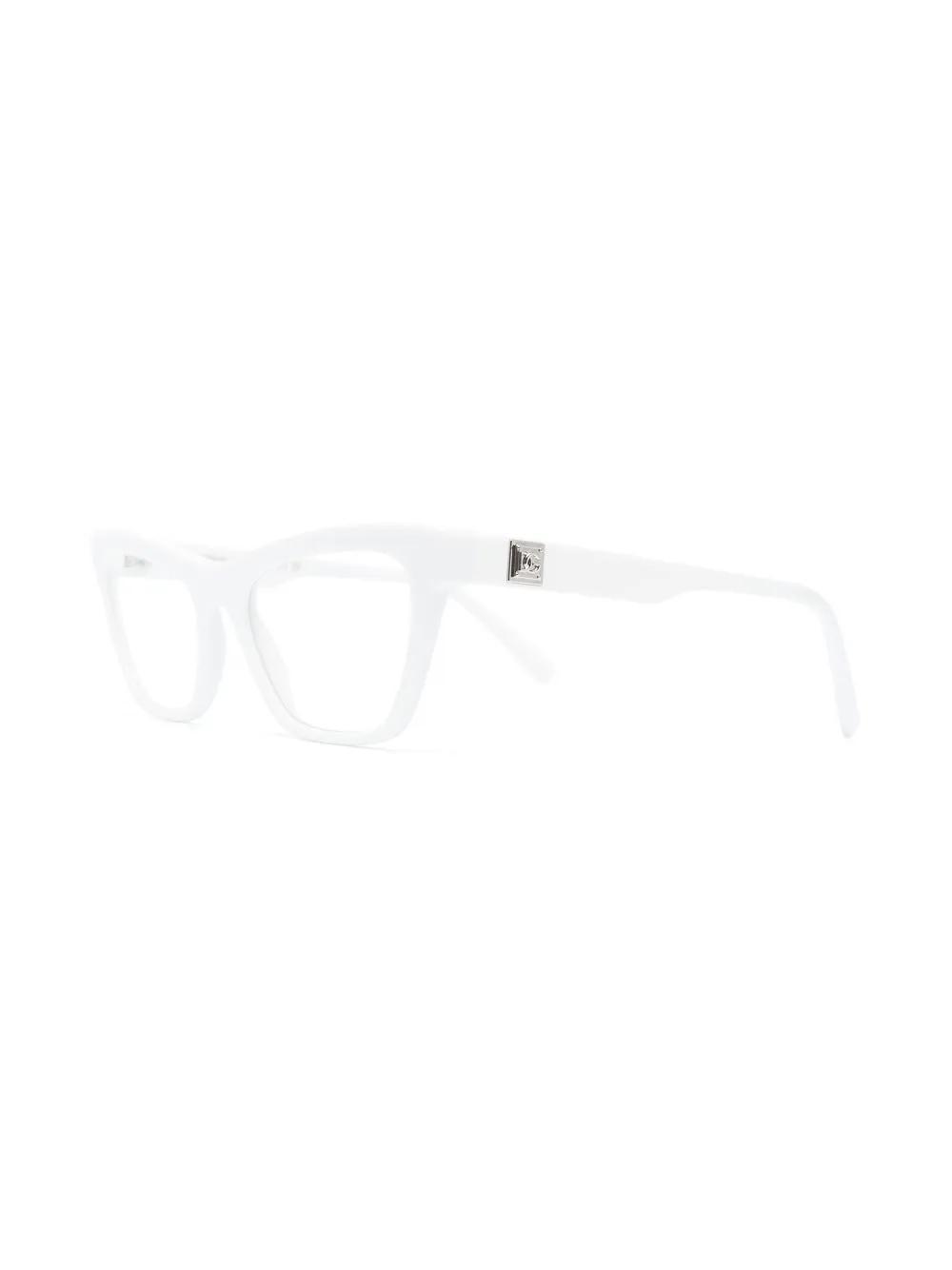 DOLCE & GABBANA Cat-eye Frame Optical Glasses In N/a Product Image