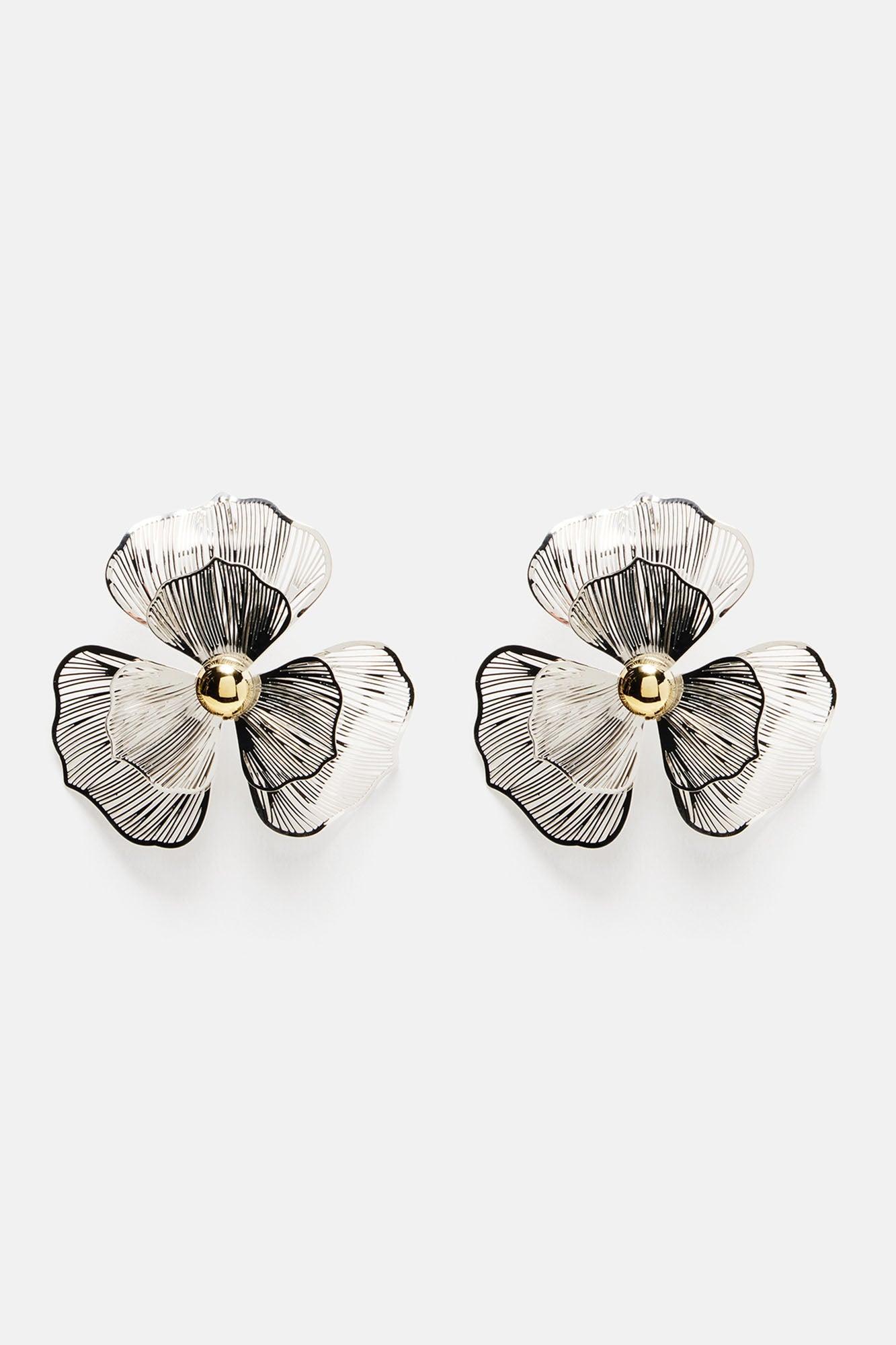 My Time To Bloom Earrings - Gold Product Image