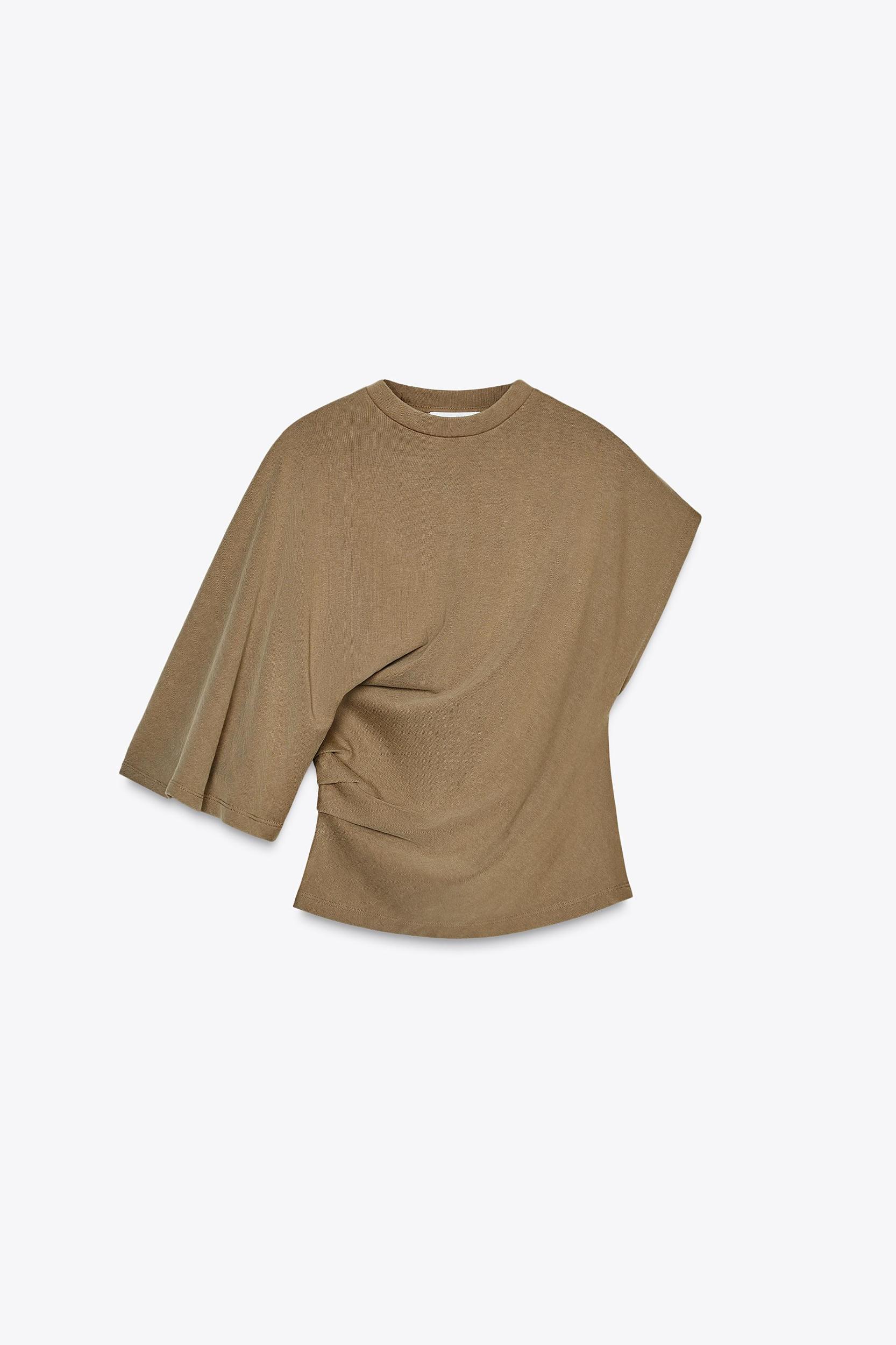 WASHED ASYMMETRIC T-SHIRT Product Image