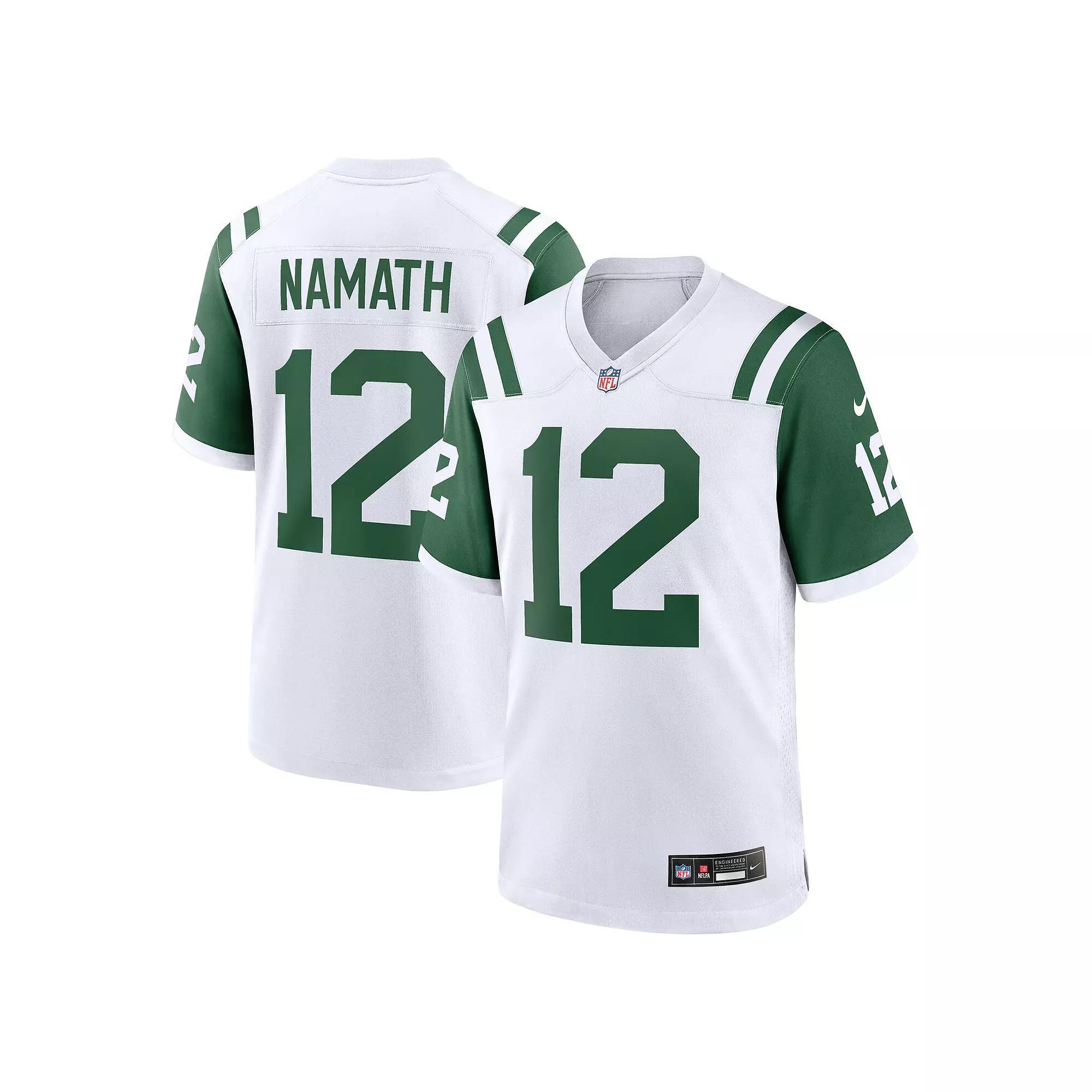 Joe Namath New York Jets Nike Mens NFL Game Football Jersey | 67NM0AAKW6C-BHX Product Image