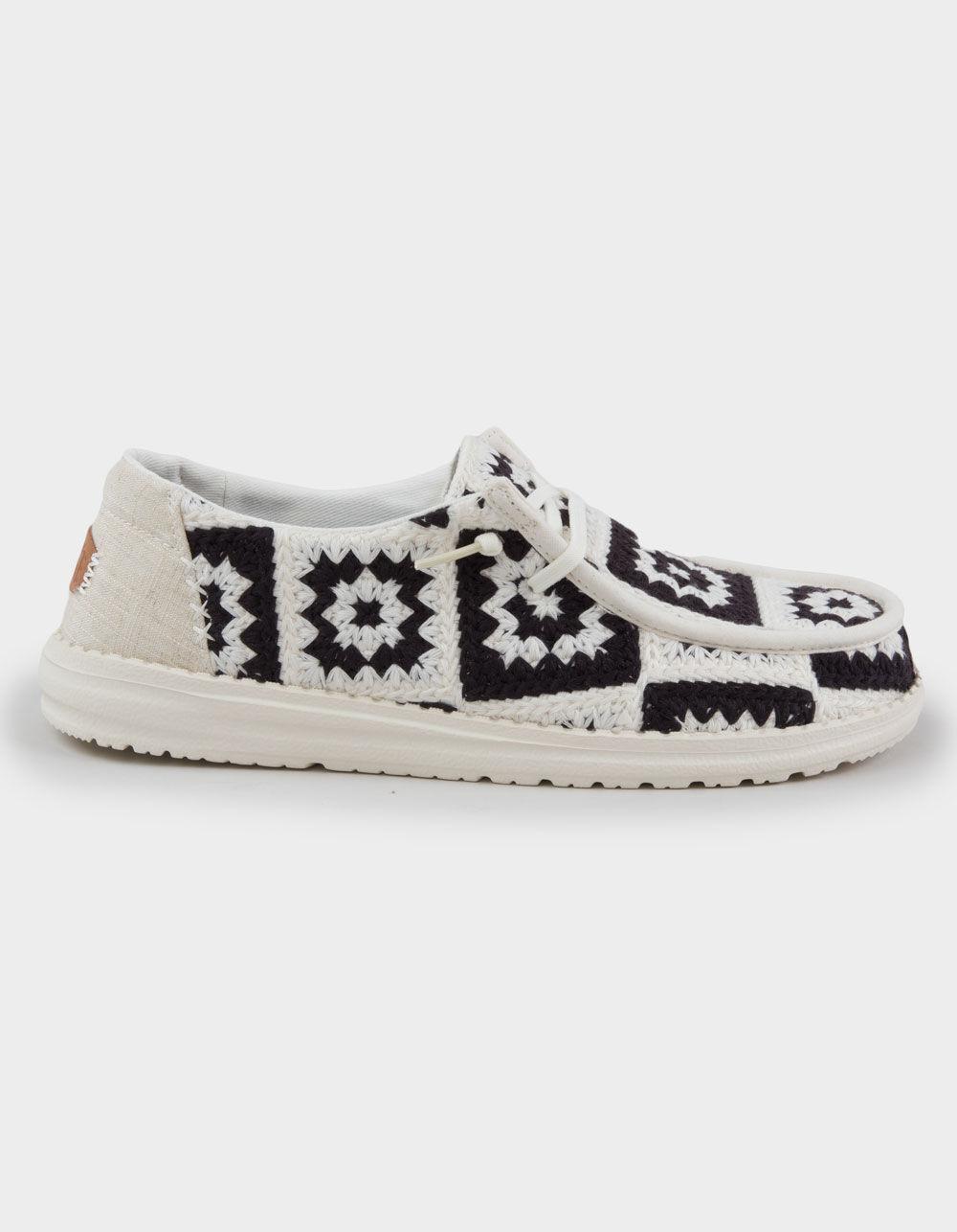 HEY DUDE Wendy Cottage Crochet Womens Shoes Product Image