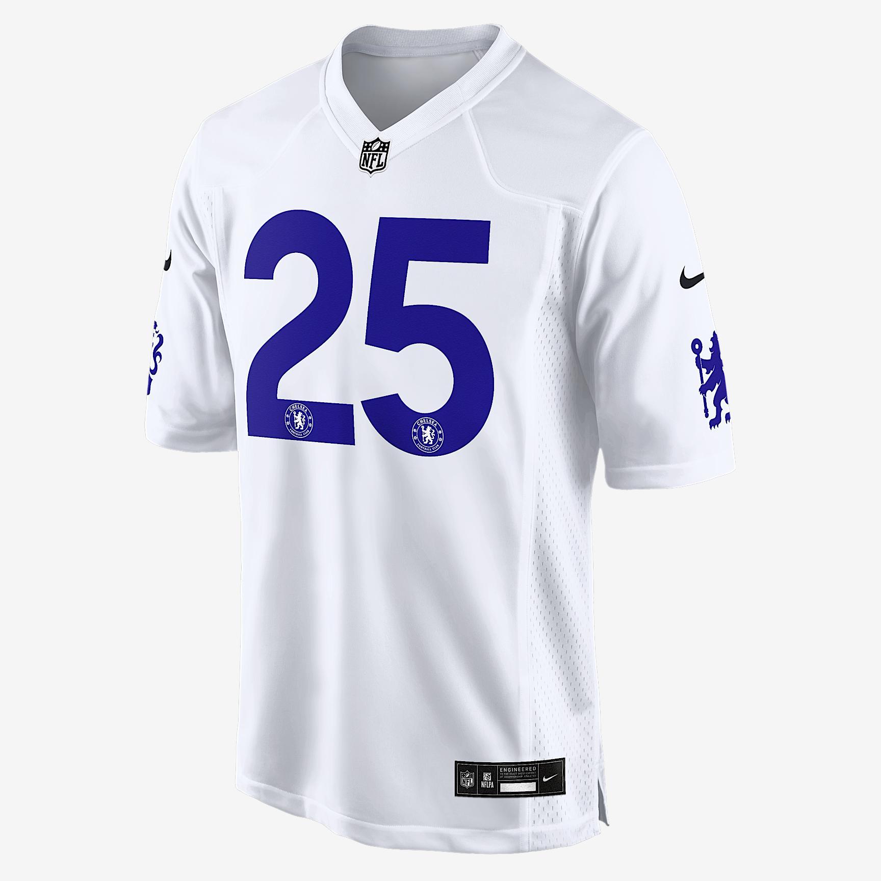 Chelsea 2025 Nike Mens NFL Game Jersey | 22NM10AFA4-5L5 Product Image