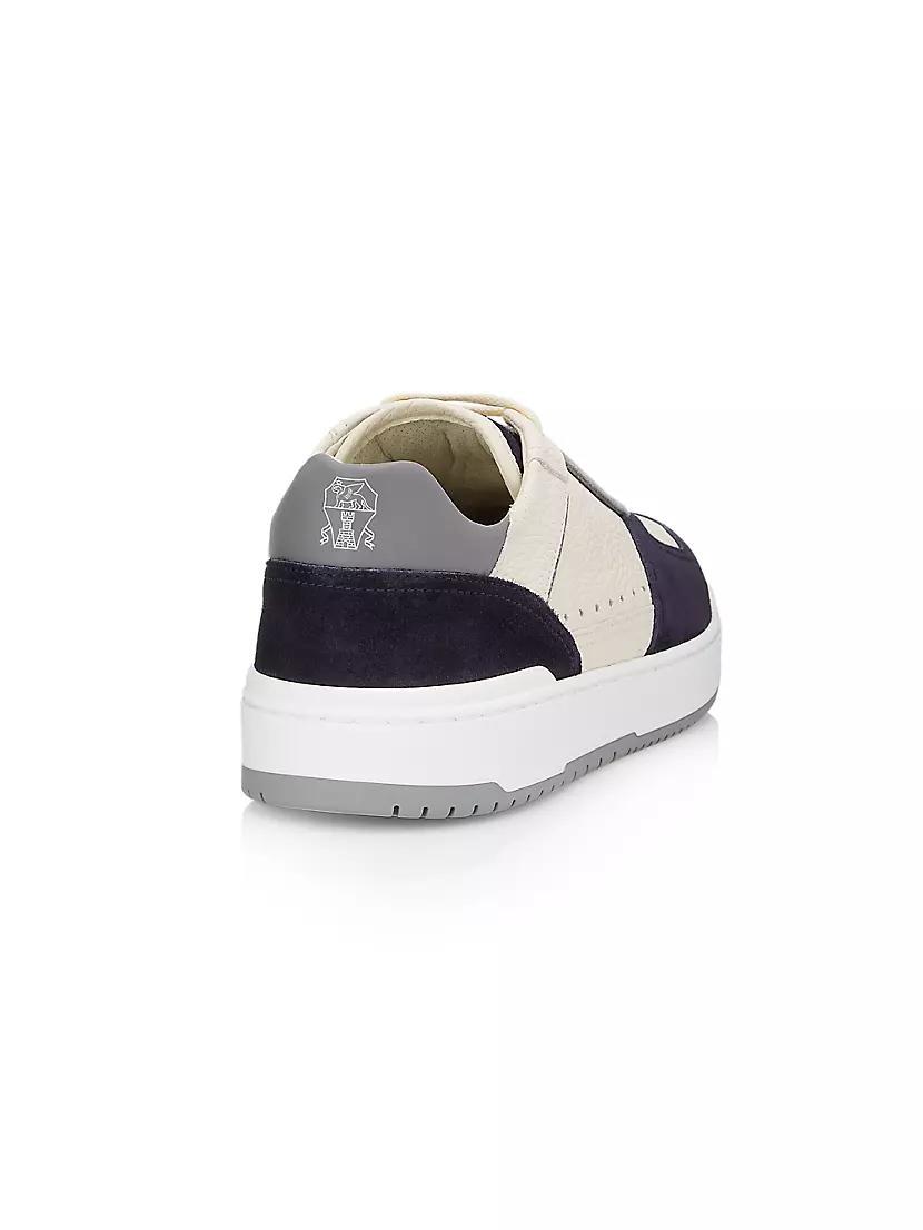 Leather Low-Top Sneakers Product Image