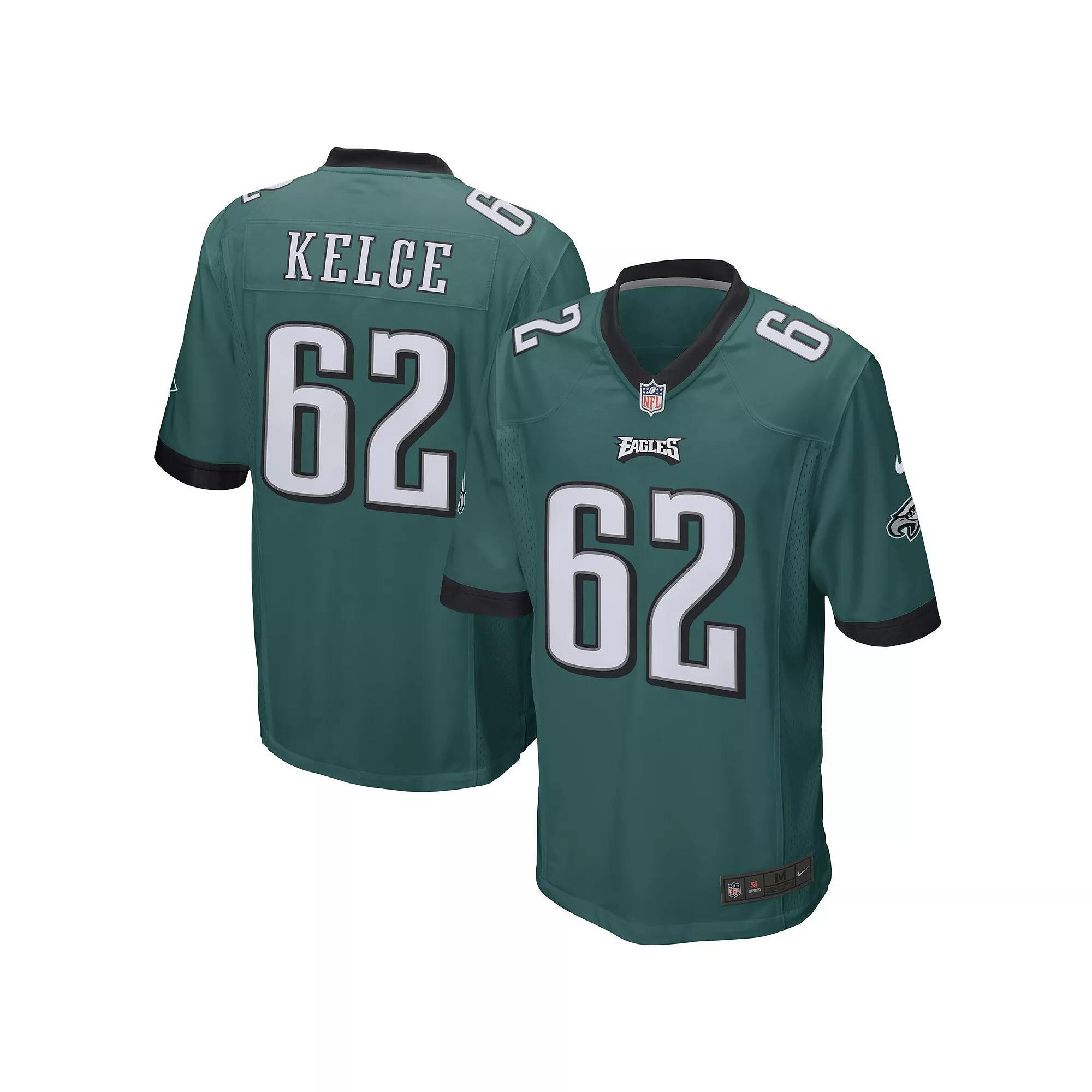 Men's Nike Jason Kelce Midnight Green Philadelphia Eagles Game Jersey,  Product Image