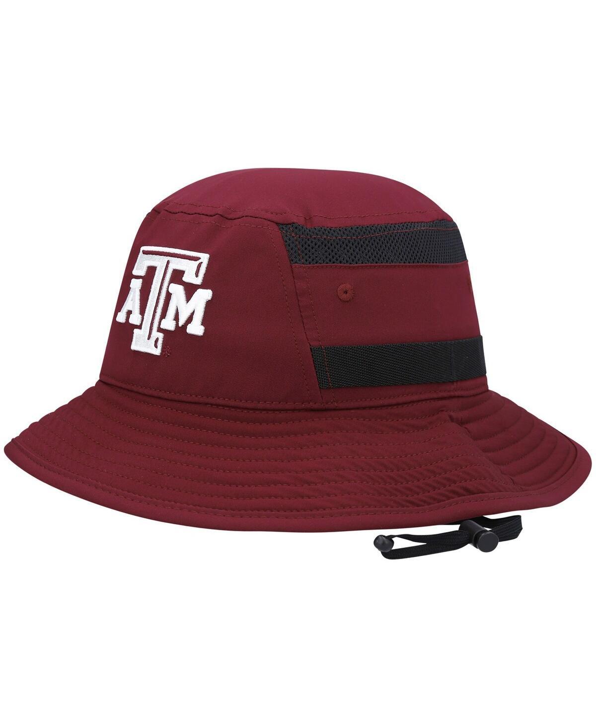 Mens adidas Maroon Texas A&M Aggies 2021 Sideline AEROREADY Bucket Hat Product Image