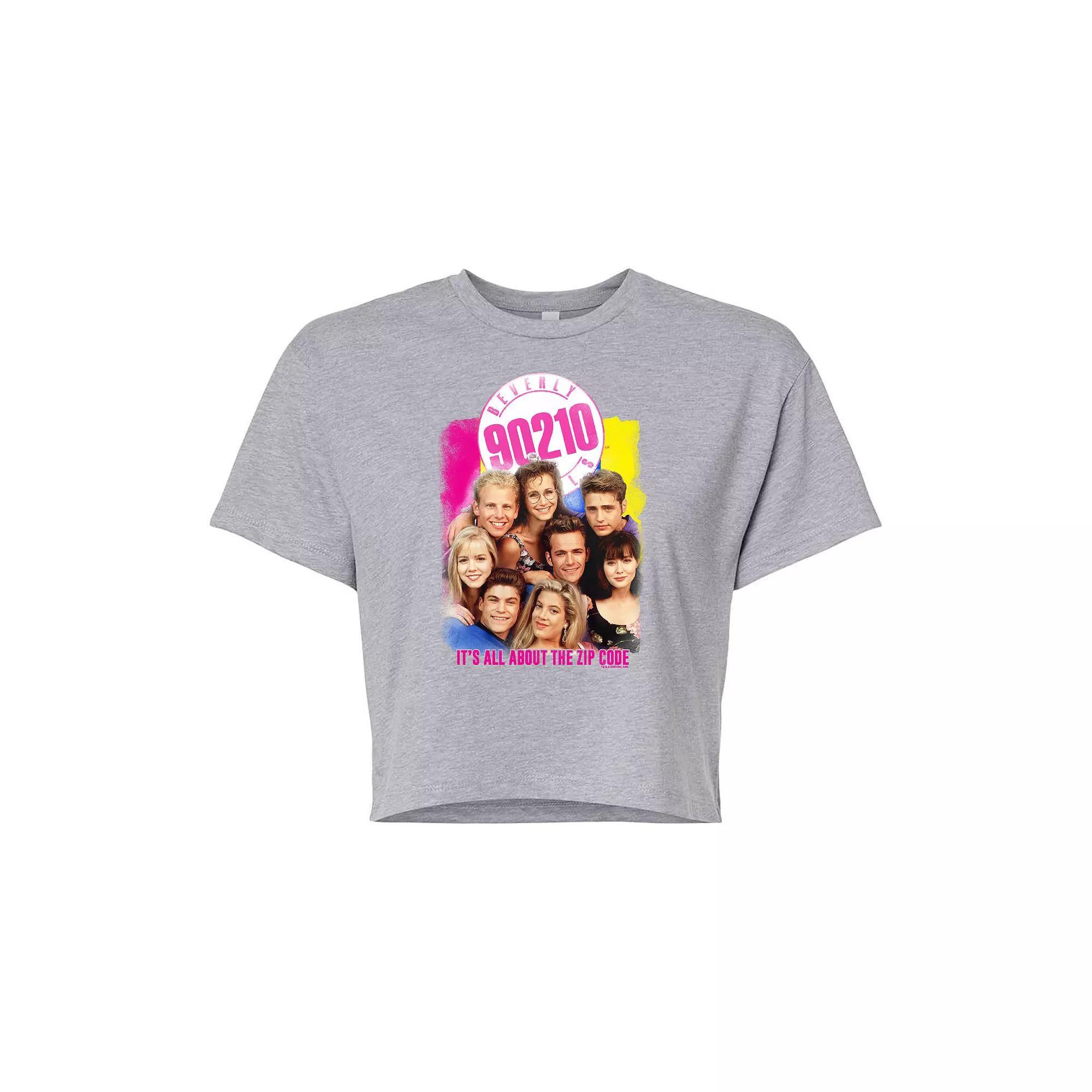 Juniors' Beverly Hills 90210 Cropped Tee, Girl's,  Product Image