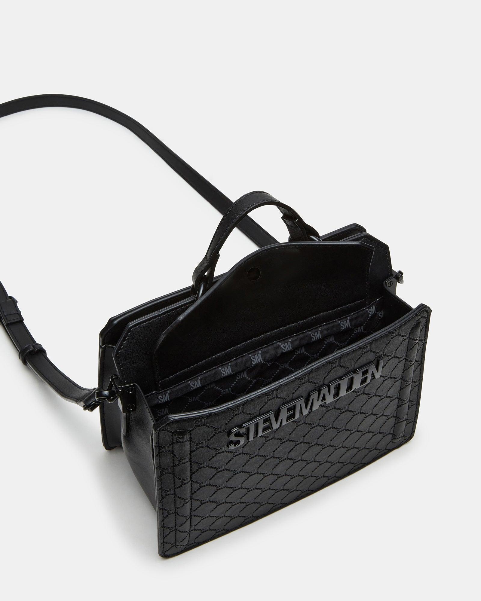 EVELYN DIAMOND LOGO BAG BLACK Female Product Image