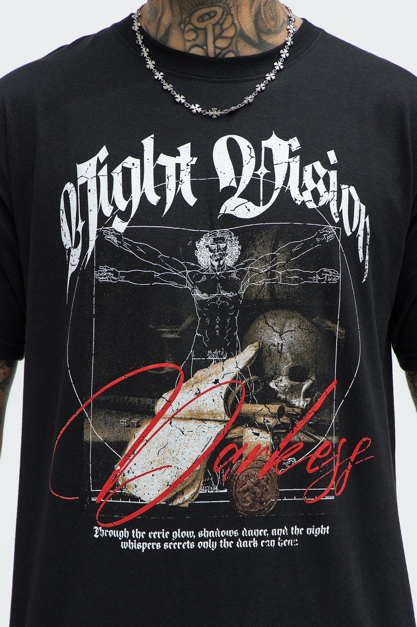 Night Vision Darkness Short Sleeve Tee - Black Product Image