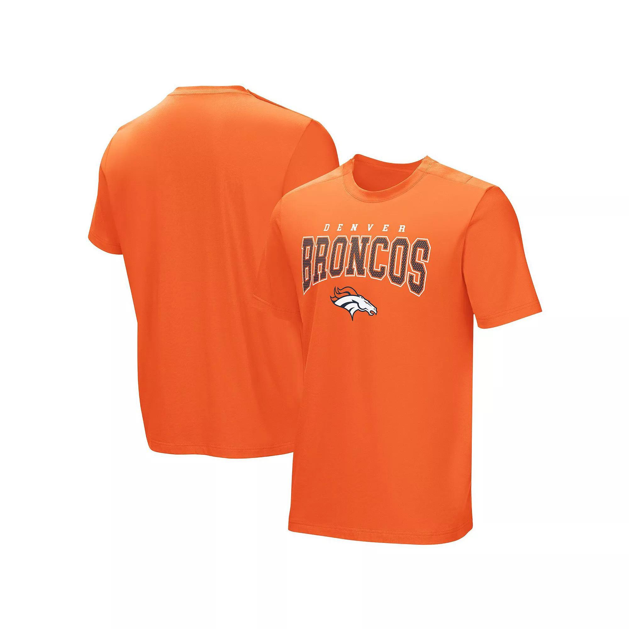 Men's  Orange Denver Broncos Home Team Adaptive T-Shirt, Size: Medium Product Image