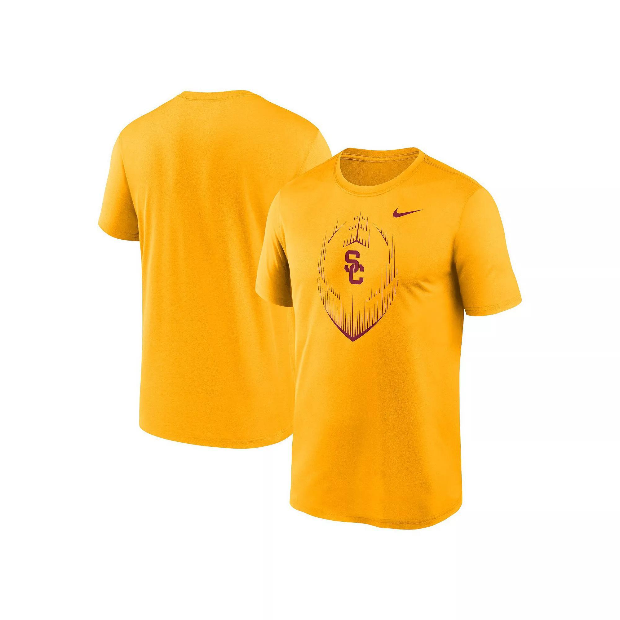Men's Nike Gold USC Trojans Primetime Legend Icon Performance T-Shirt, Size: 2XL Product Image