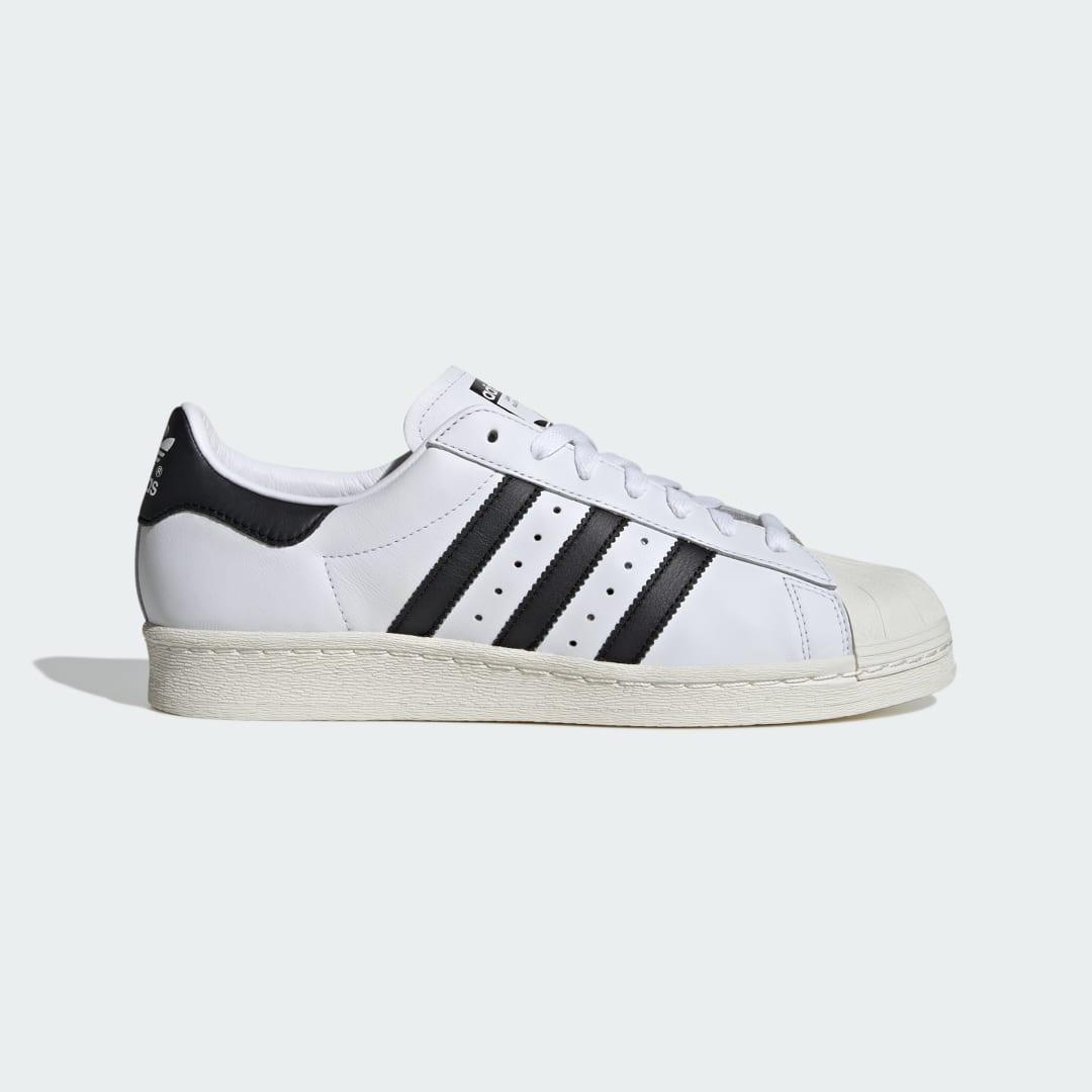 adidas Superstar 82 Shoes Cloud White 7 Mens Product Image