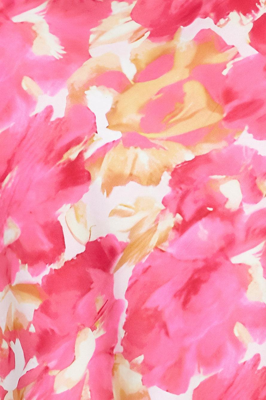 Hidden Behind Your Eyes Midi Skirt Pink Product Image