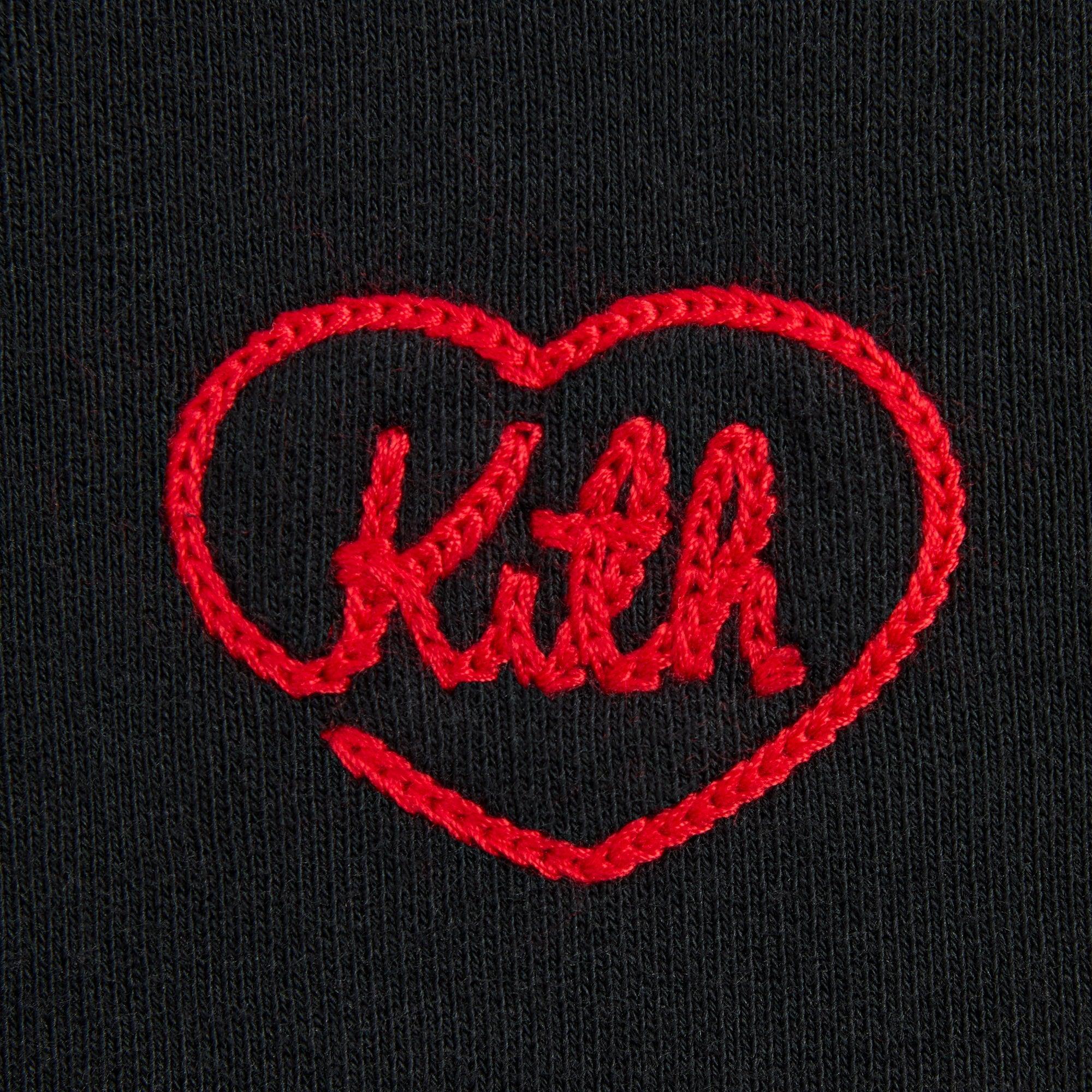 Kith Heart Nelson Crewneck - Black Male Product Image