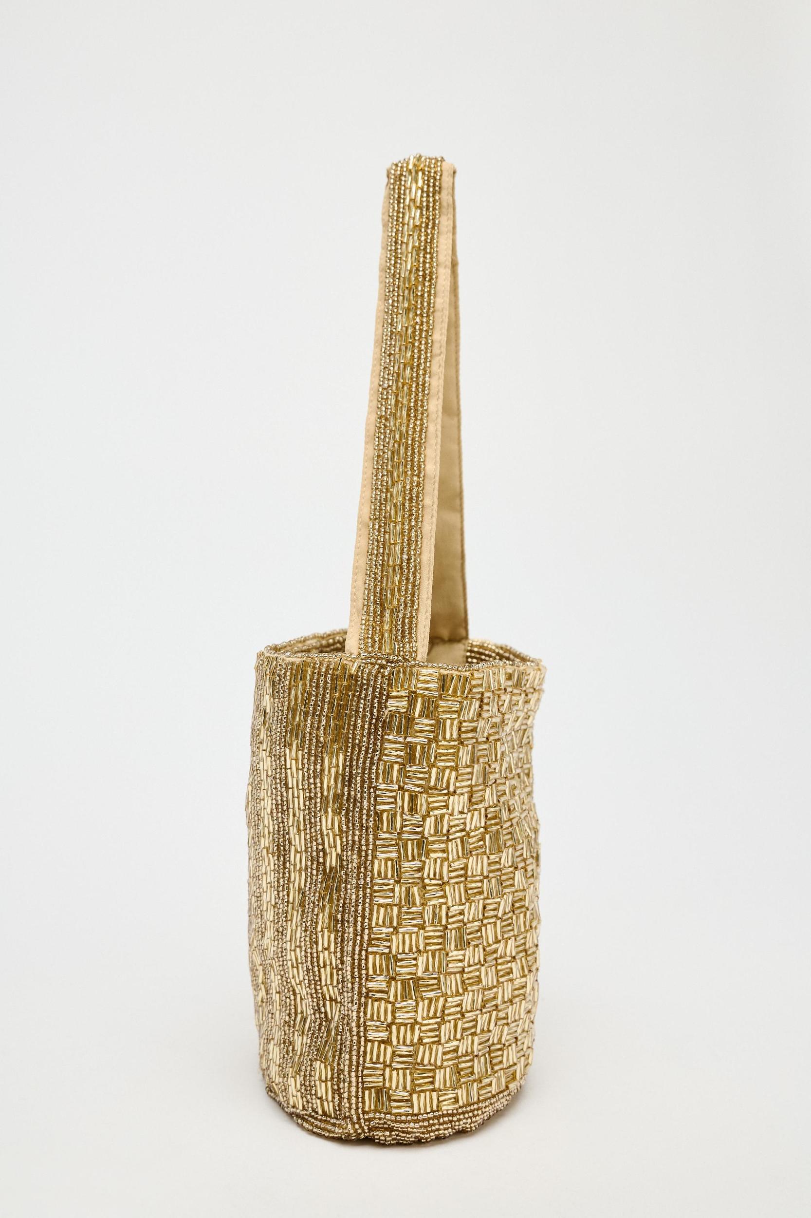 SEQUIN MINI BUCKET BAG Product Image