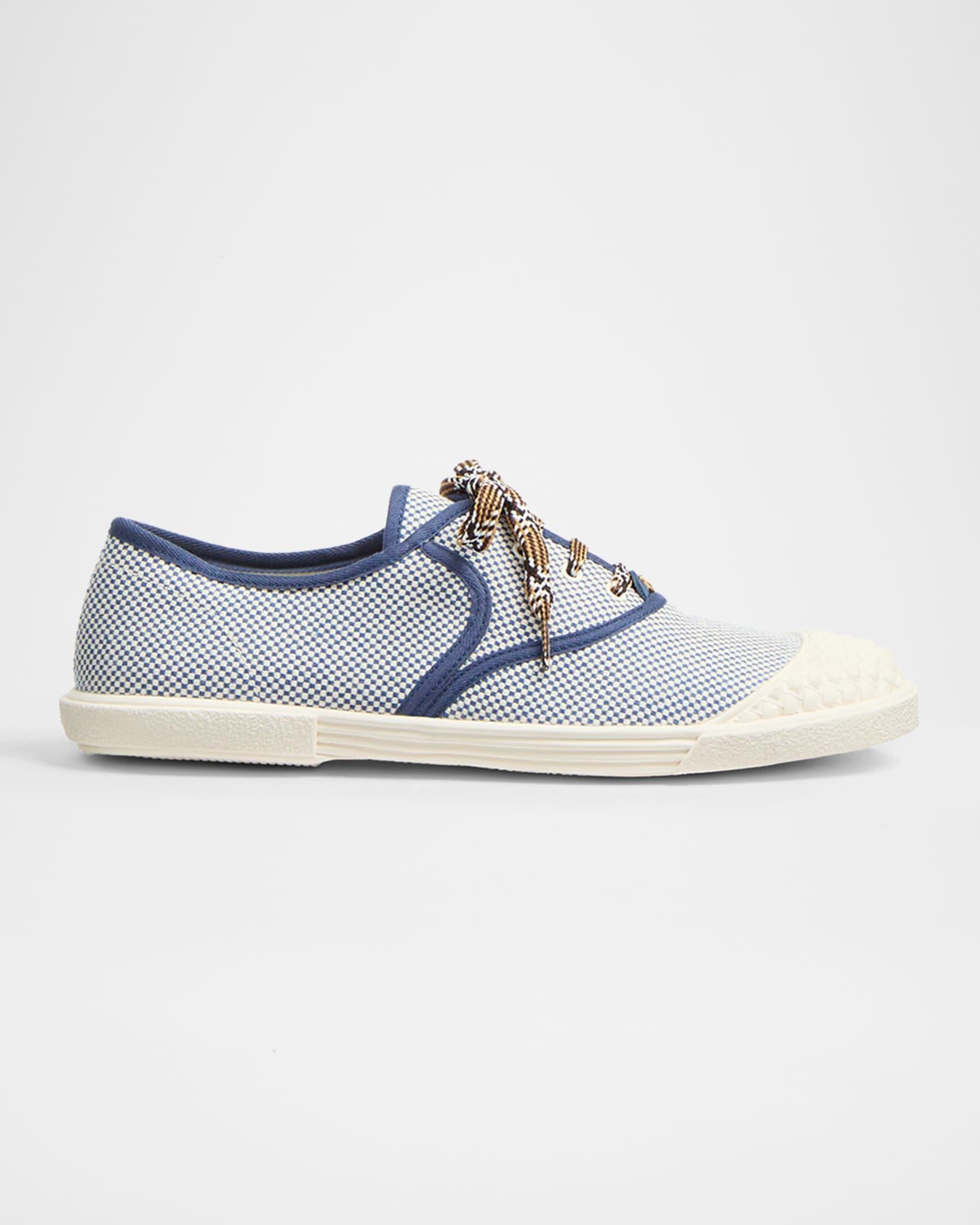 Bay By Bay Bicolor Canvas Low-Top Sneakers Product Image